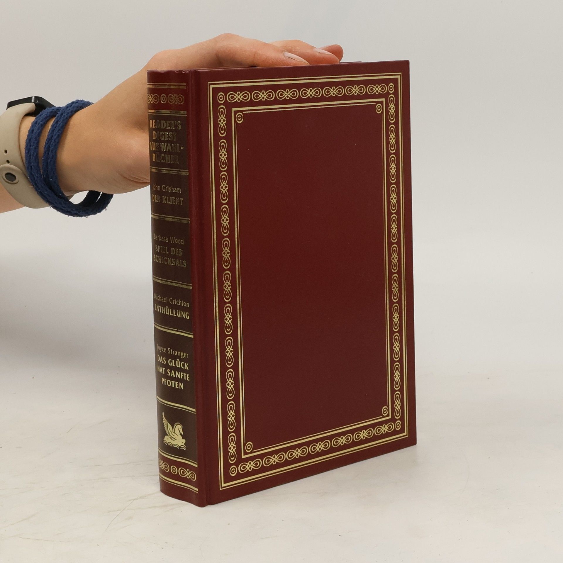 John Grisham Reader's Digest Auswahlbücher. Der Klient. Spiel des Schicksals. Enthüllung. Das Glück hat Sanfte Pfoten