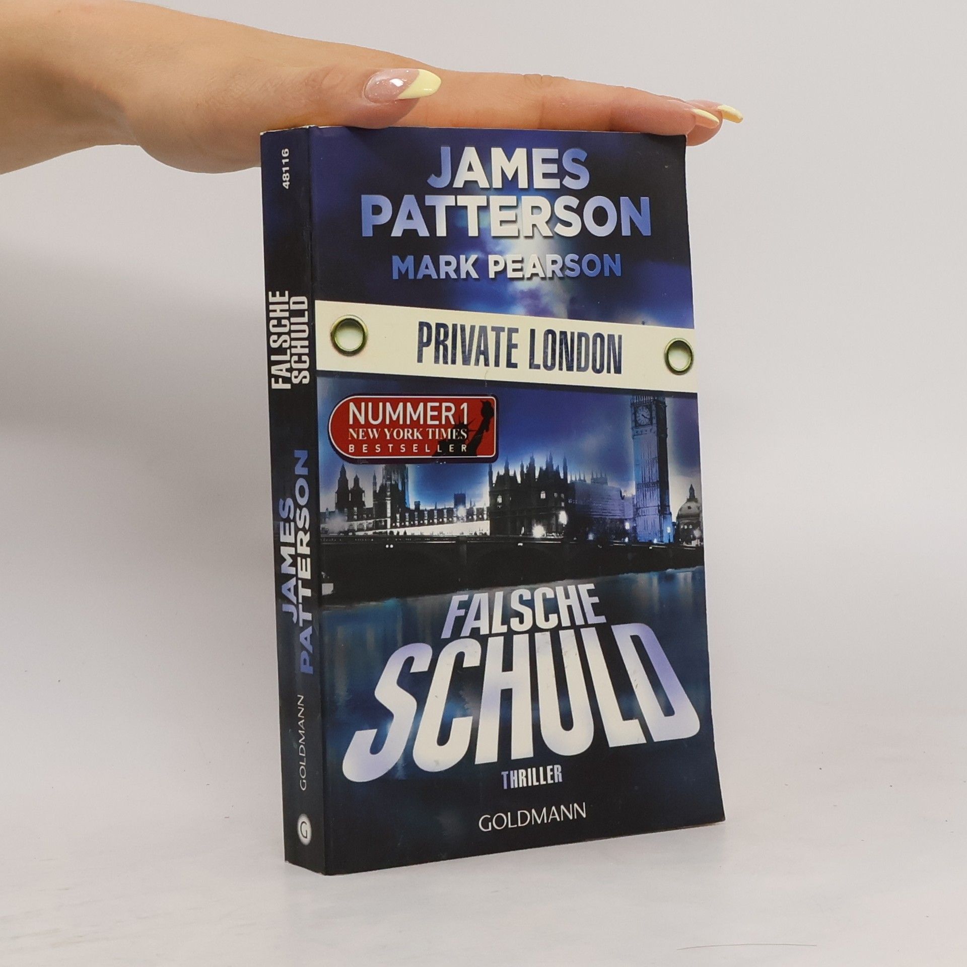 James Patterson Private London - falsche Schuld