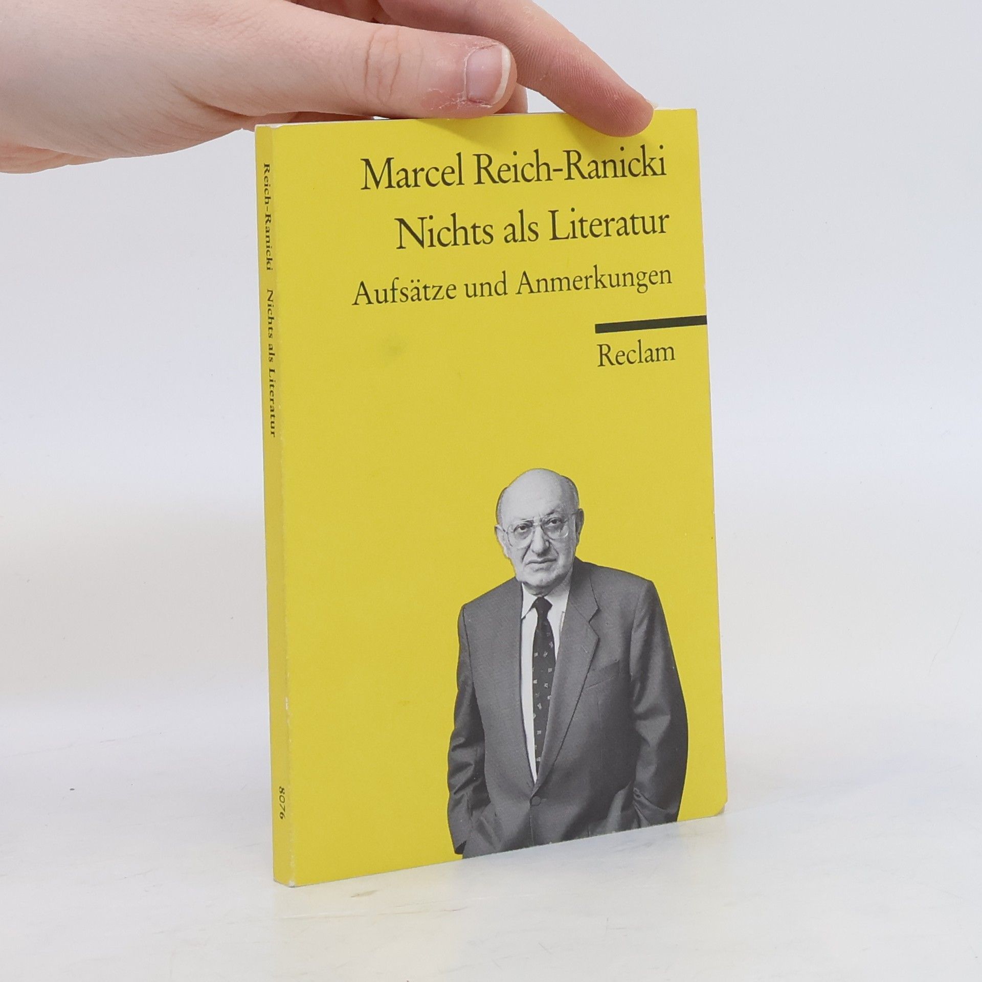 Marcel Reich-Ranicki Nichts als Literatur