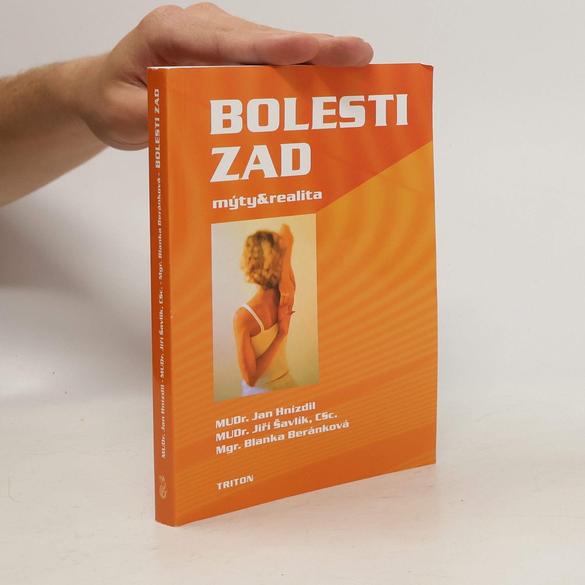 Jan Hnízdil Bolesti zad. Mýty a realita.