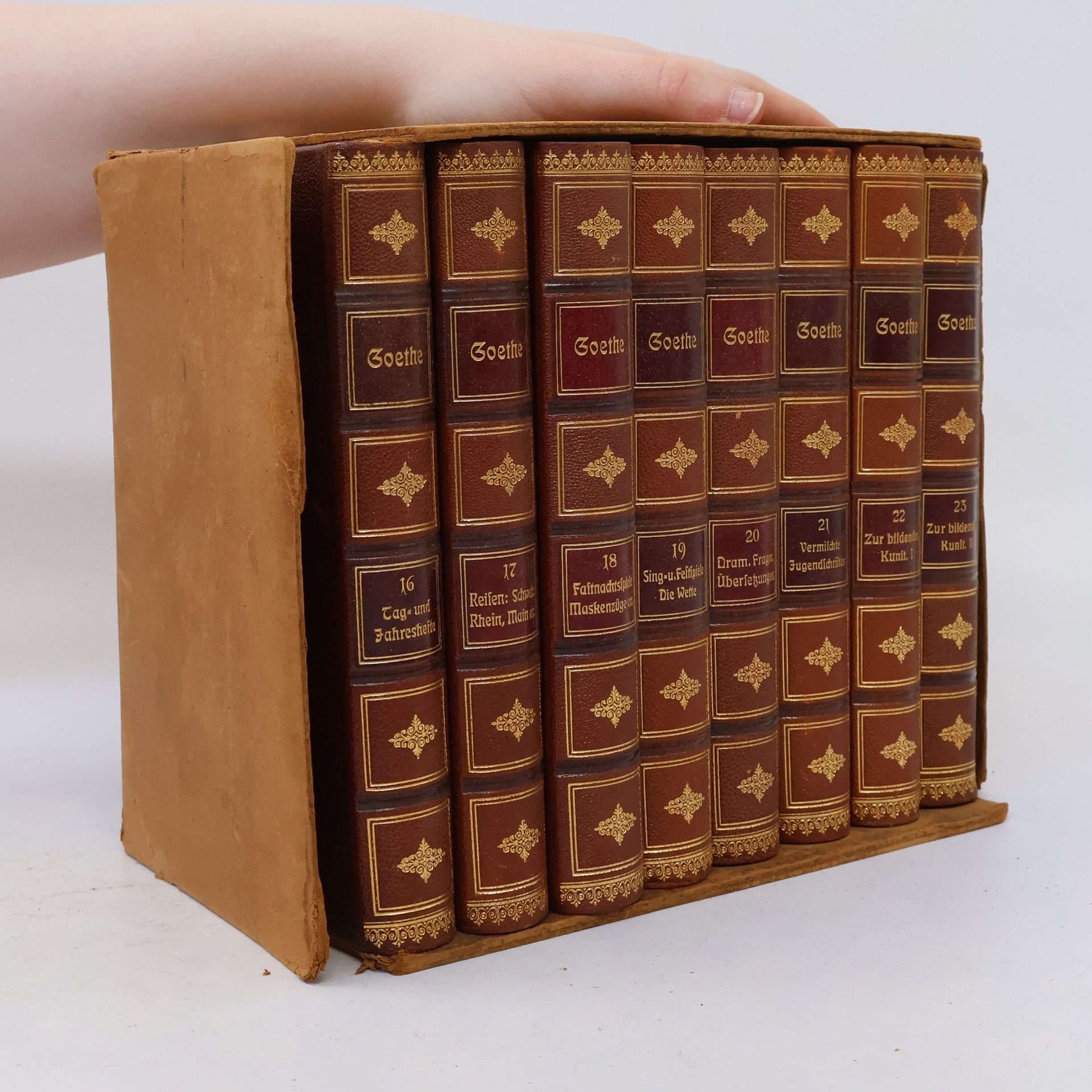 Johann Wolfgang von Goethe Goethes Werke 16-23