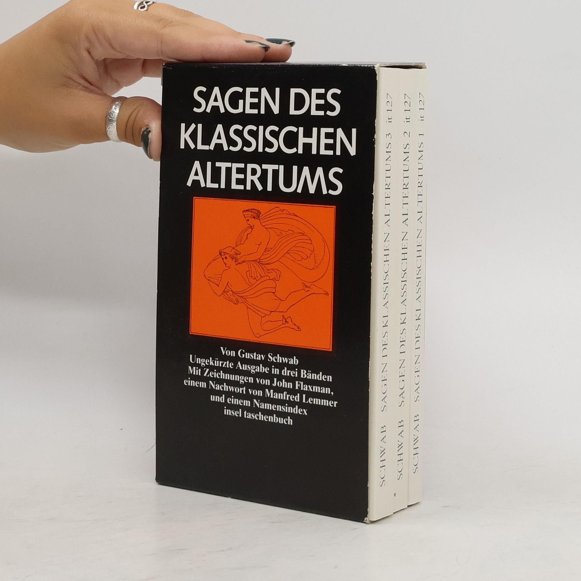 Gustav Schwab Sagen des klassischen Altertums 1-3