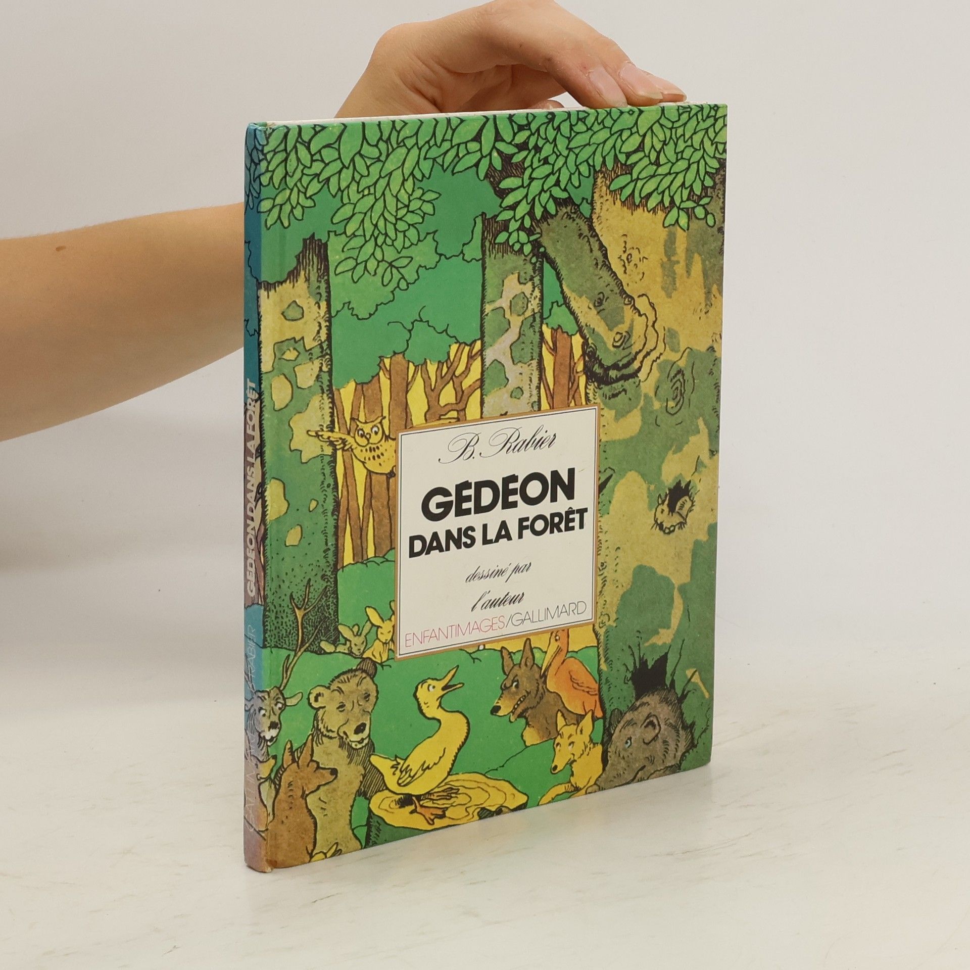 Benjamin Rabier Gédéon dans la forêt