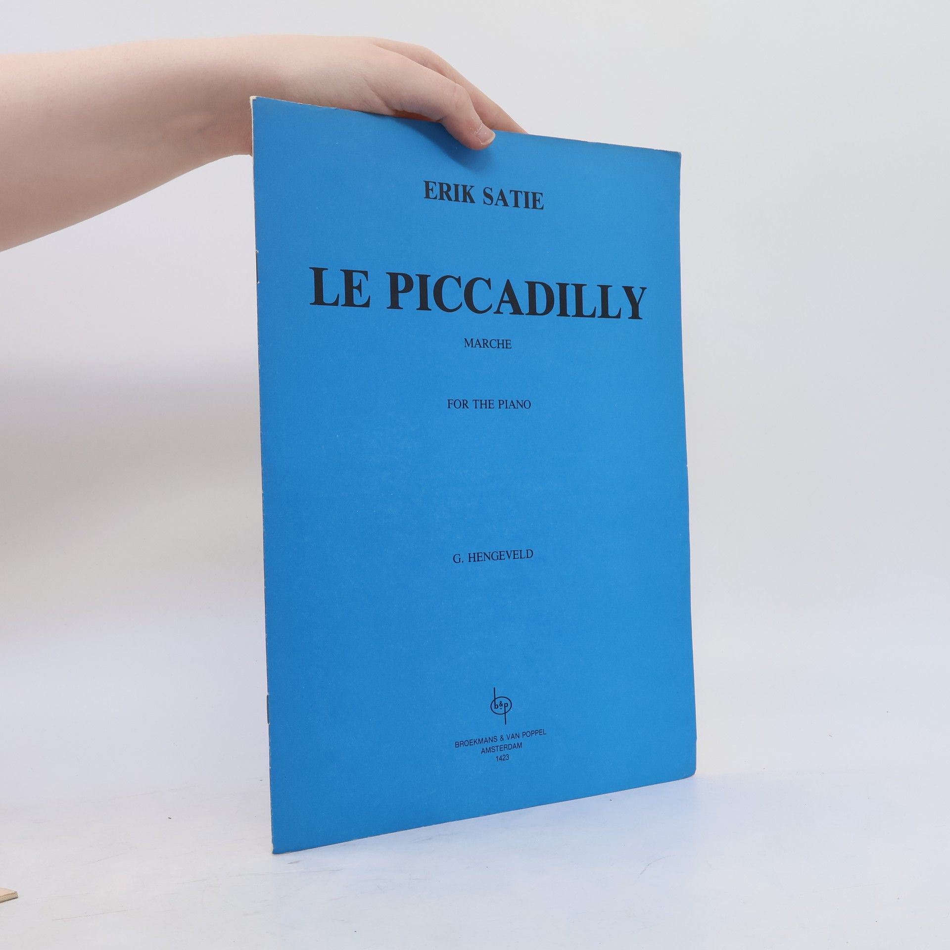 Erik Satie Le Piccadilly Marche for the Piano