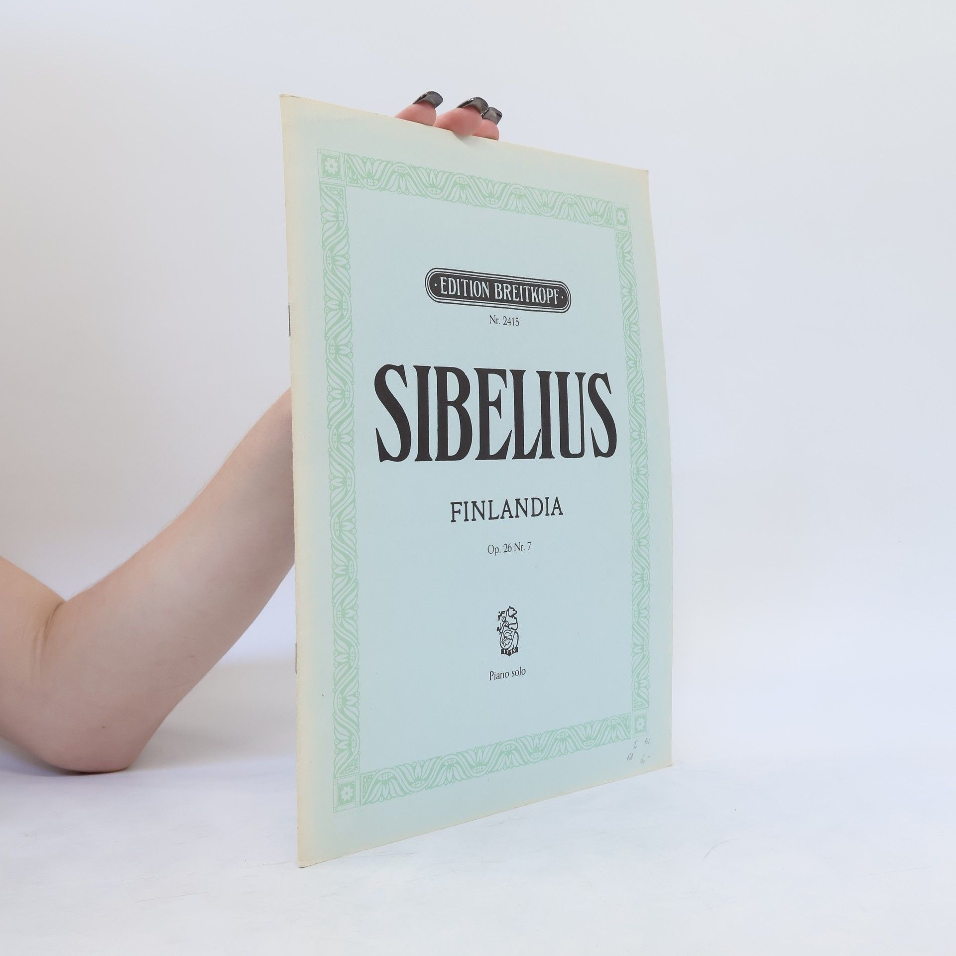 Jean Sibelius Finlandia. Op. 26 Nr. 7