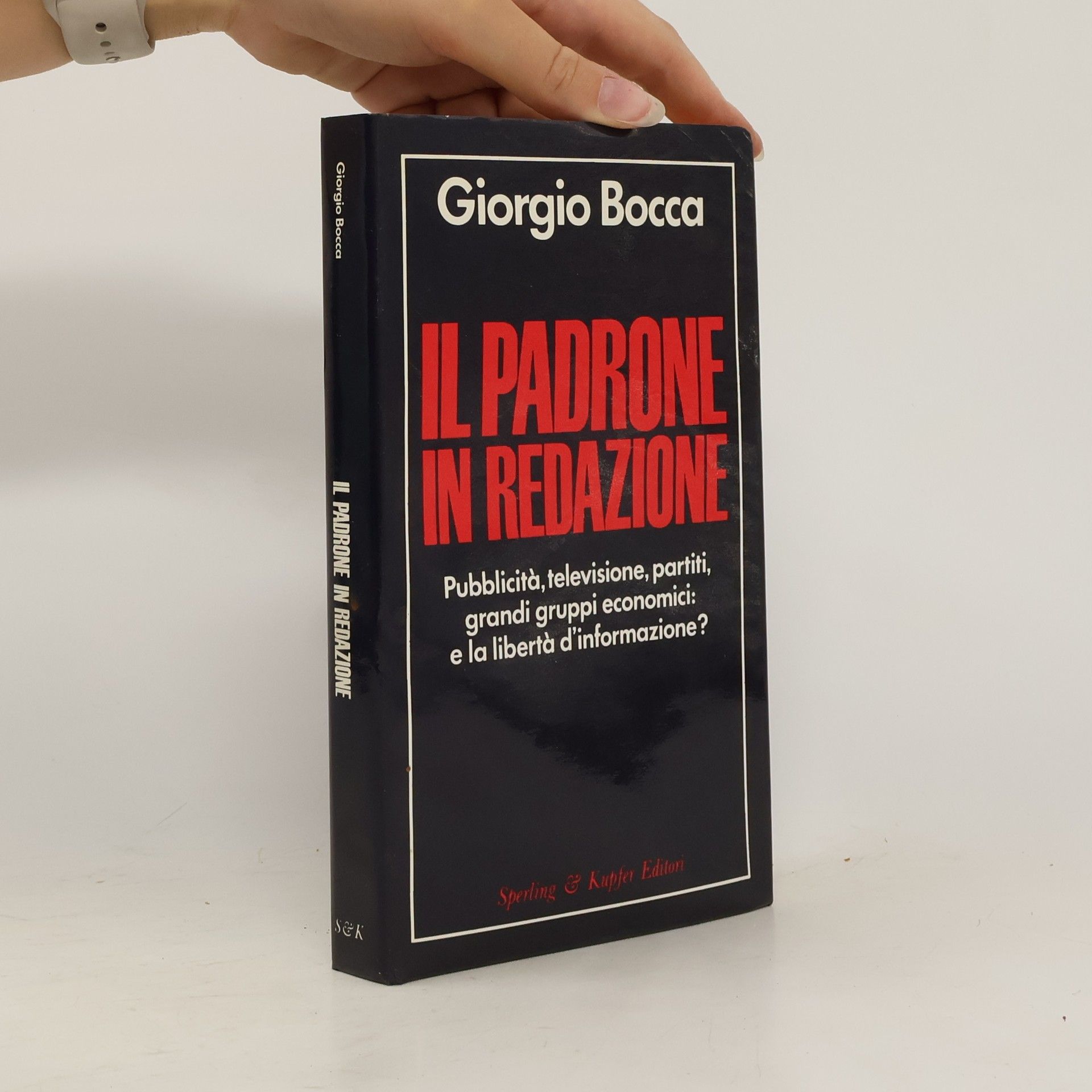 Giorgio Bocca Il padrone in redazione