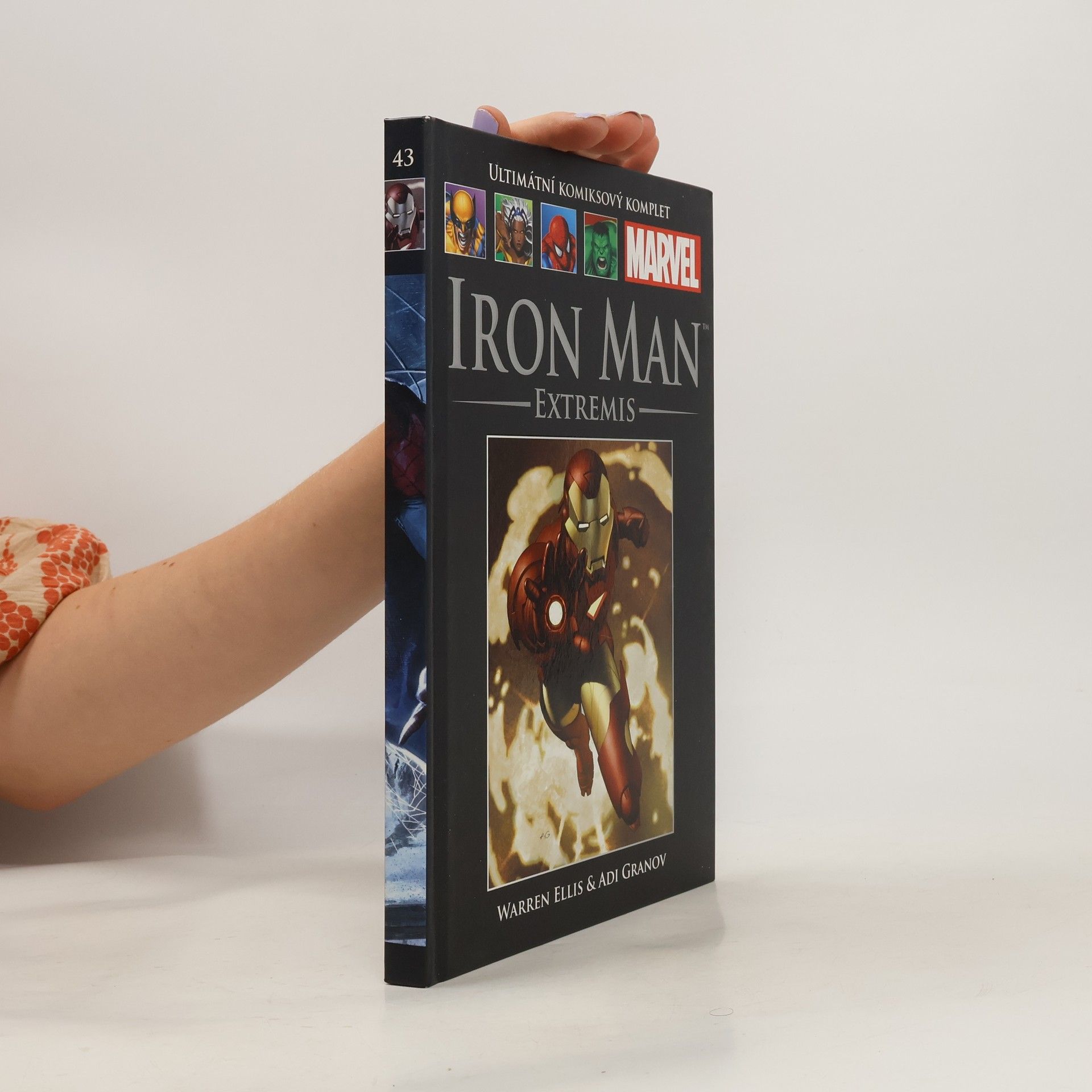 Warren Ellis Marvel. Iron Man 43. Extremis. Ultimátní komiksový komplet