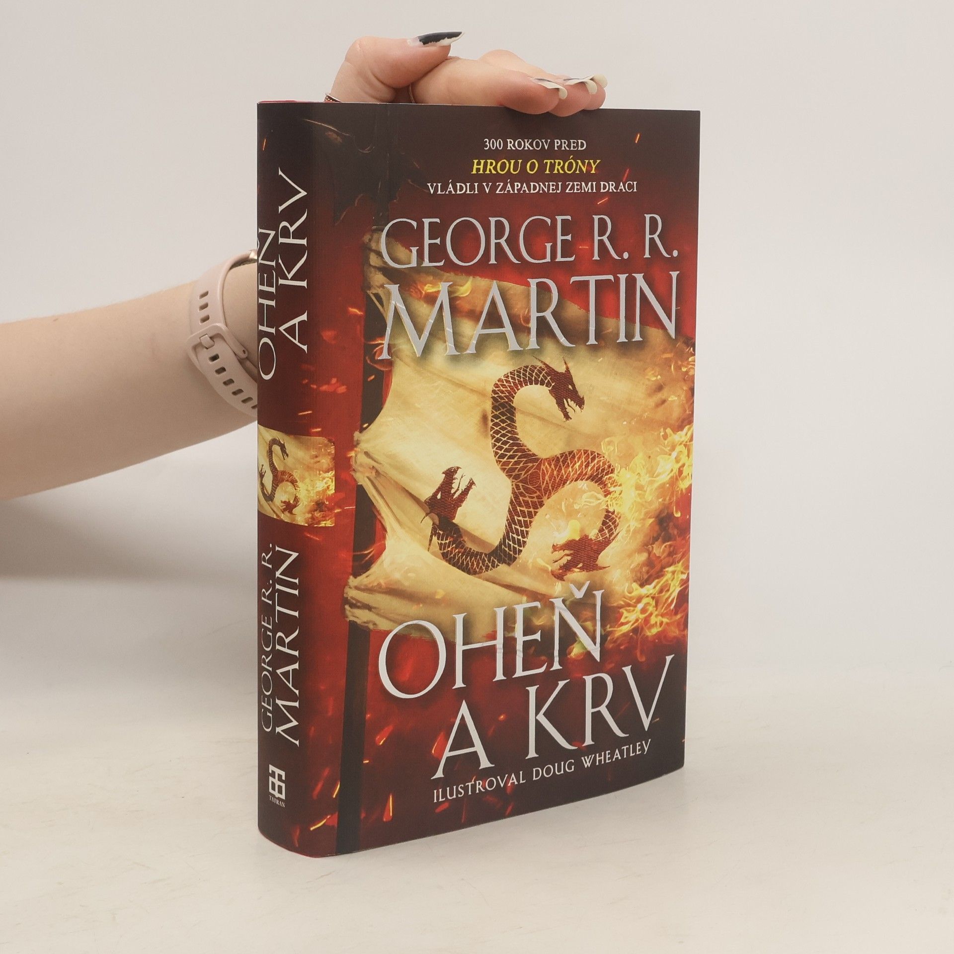 George R. R. Martin Oheň a krv