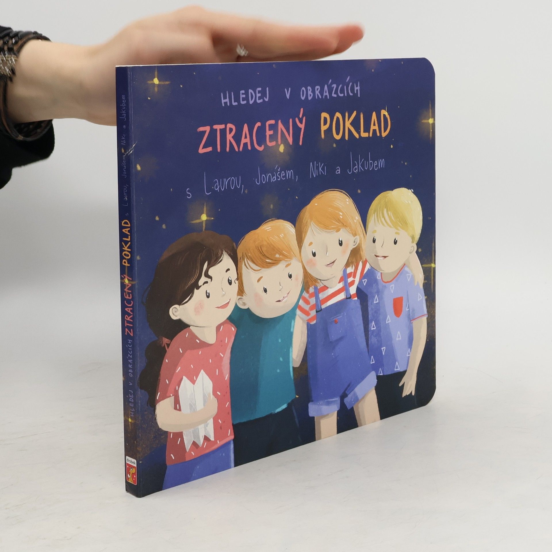 Lucie Sobelová Ztracený poklad s Laurou, Jonášem, Niki a Jakubem