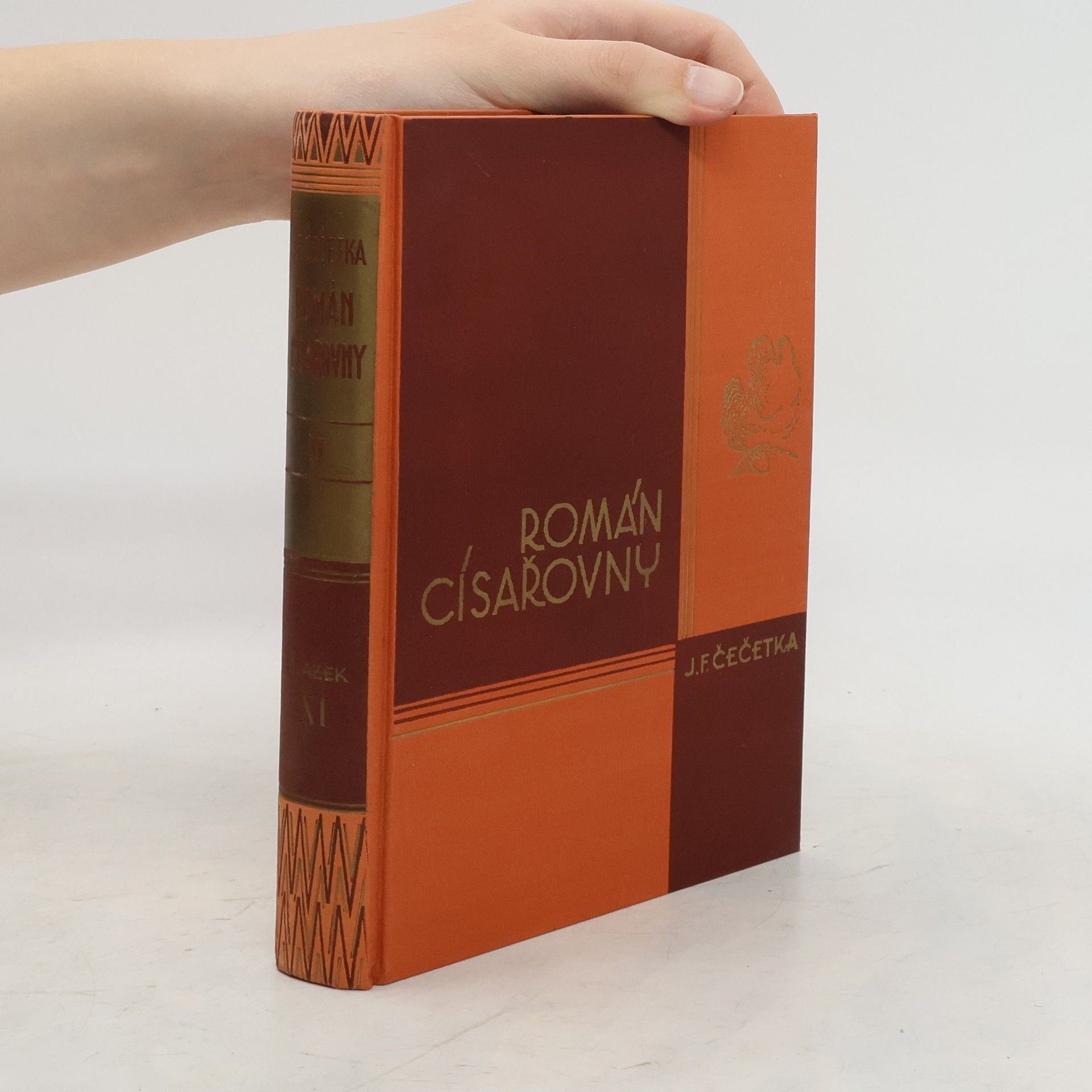 František Josef Čečetka Román císařovny II. Zlatá oblaka