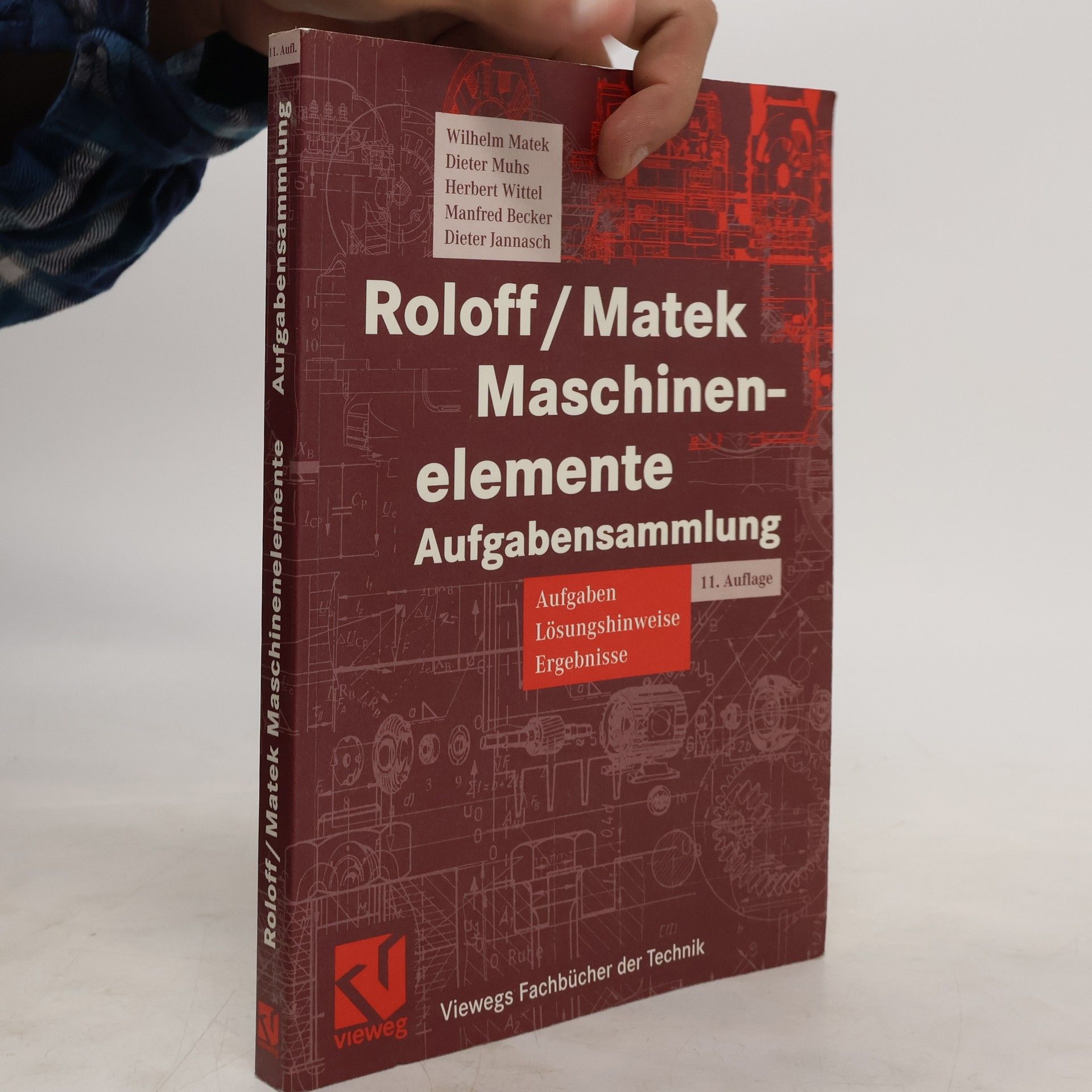 kolektiv Roloff/Matek Maschinenelemente Aufgabensammlung