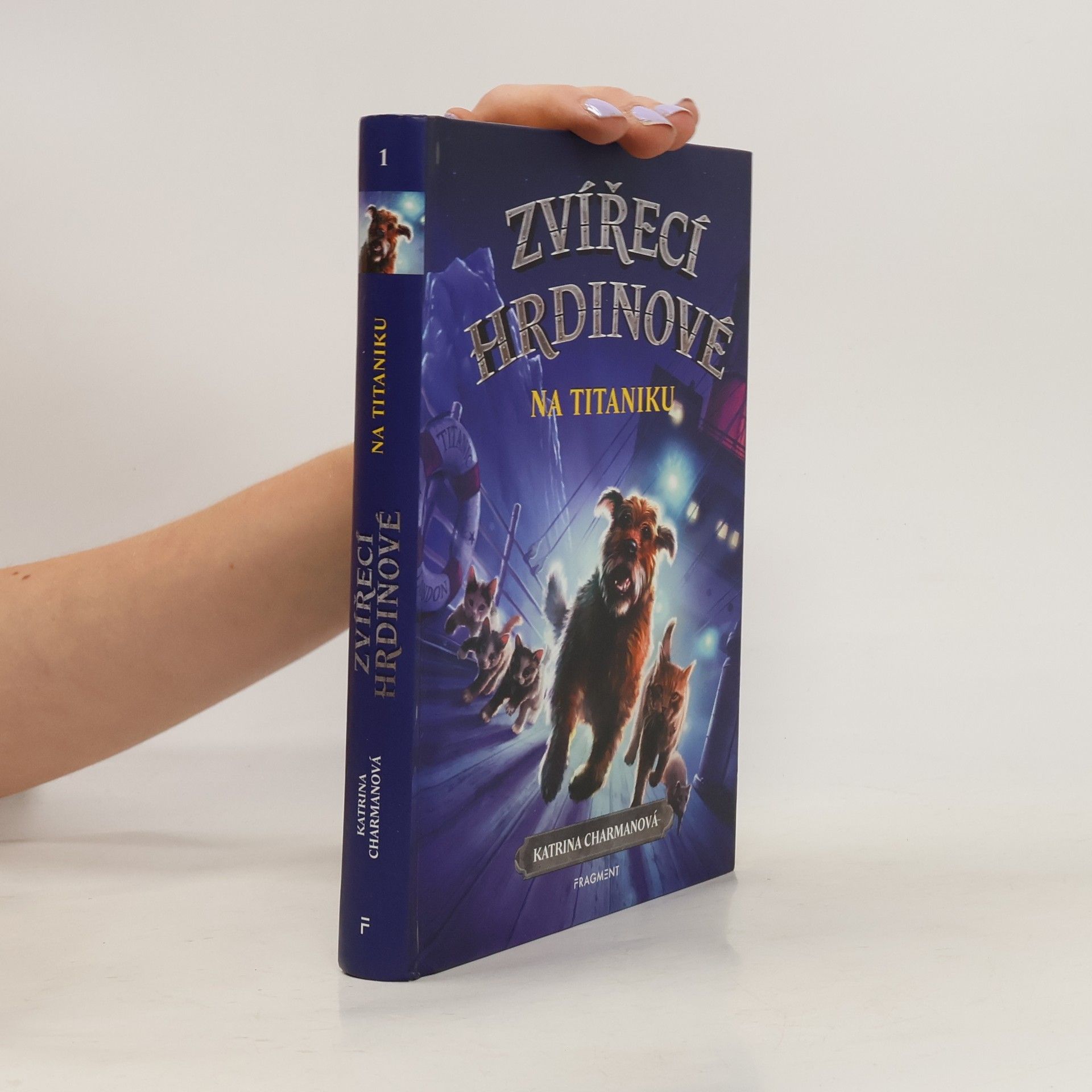 Katrina Charman Zvířecí hrdinové na Titaniku