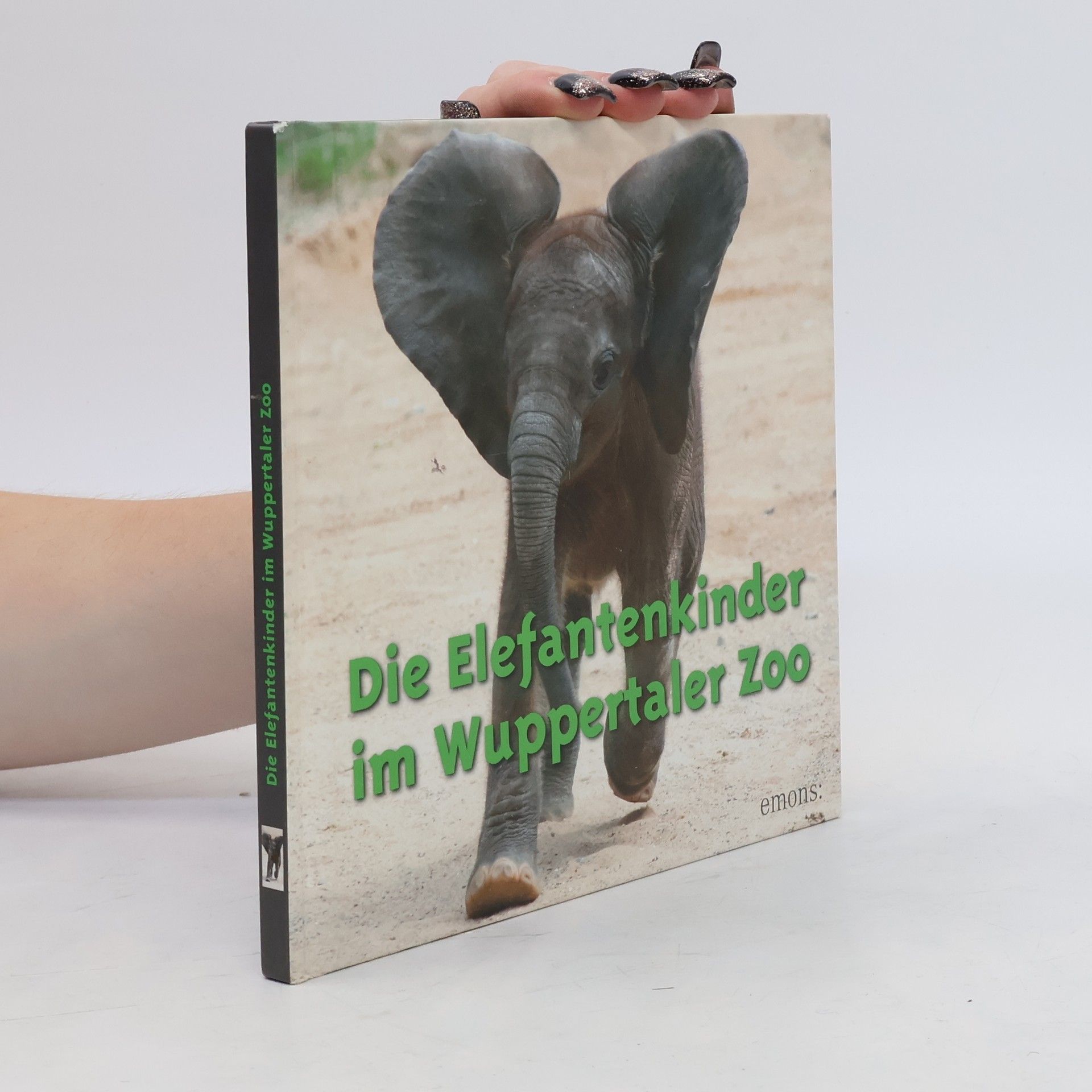 Barbara Scheer Die Elefantenkinder im Wuppertaler Zoo