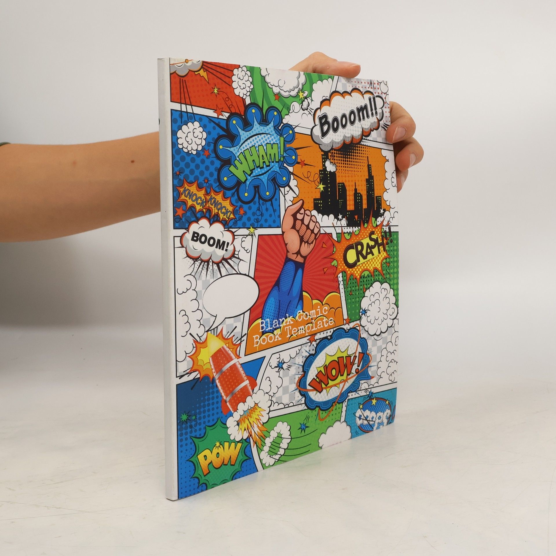 Autores varios Blank Comic Book Template
