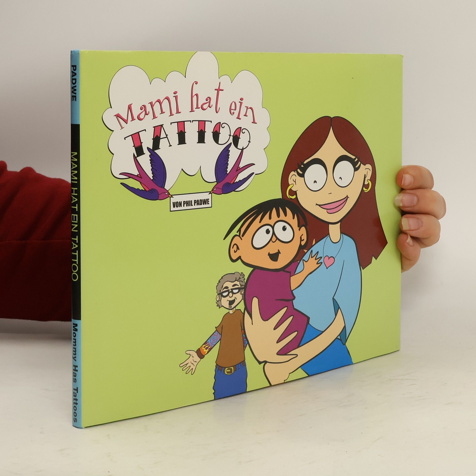 Phil Padwe Mami hat ein Tattoo