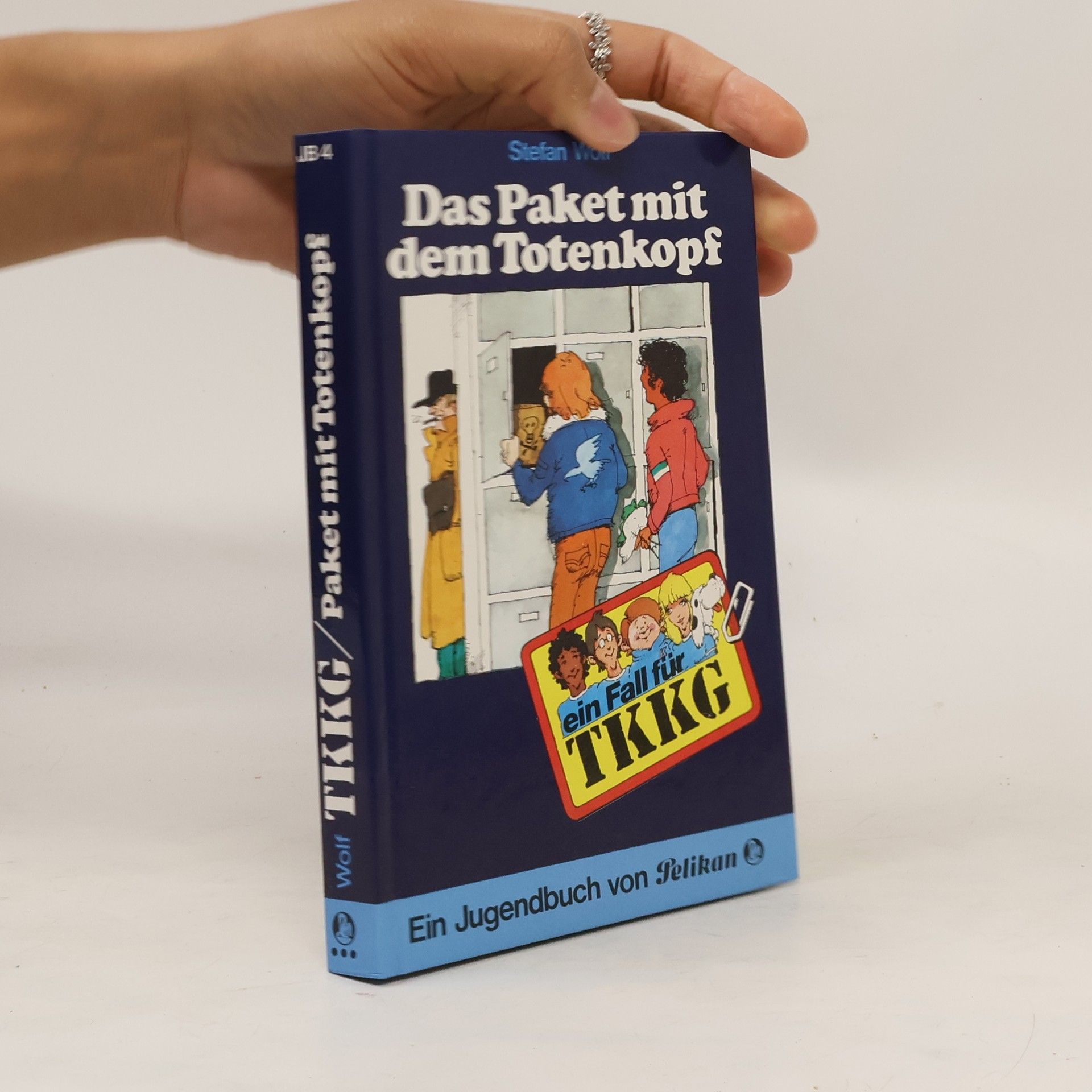 Stefan Wolf Ein Fall für TKKG:  Das Paket mit dem Totenkopf