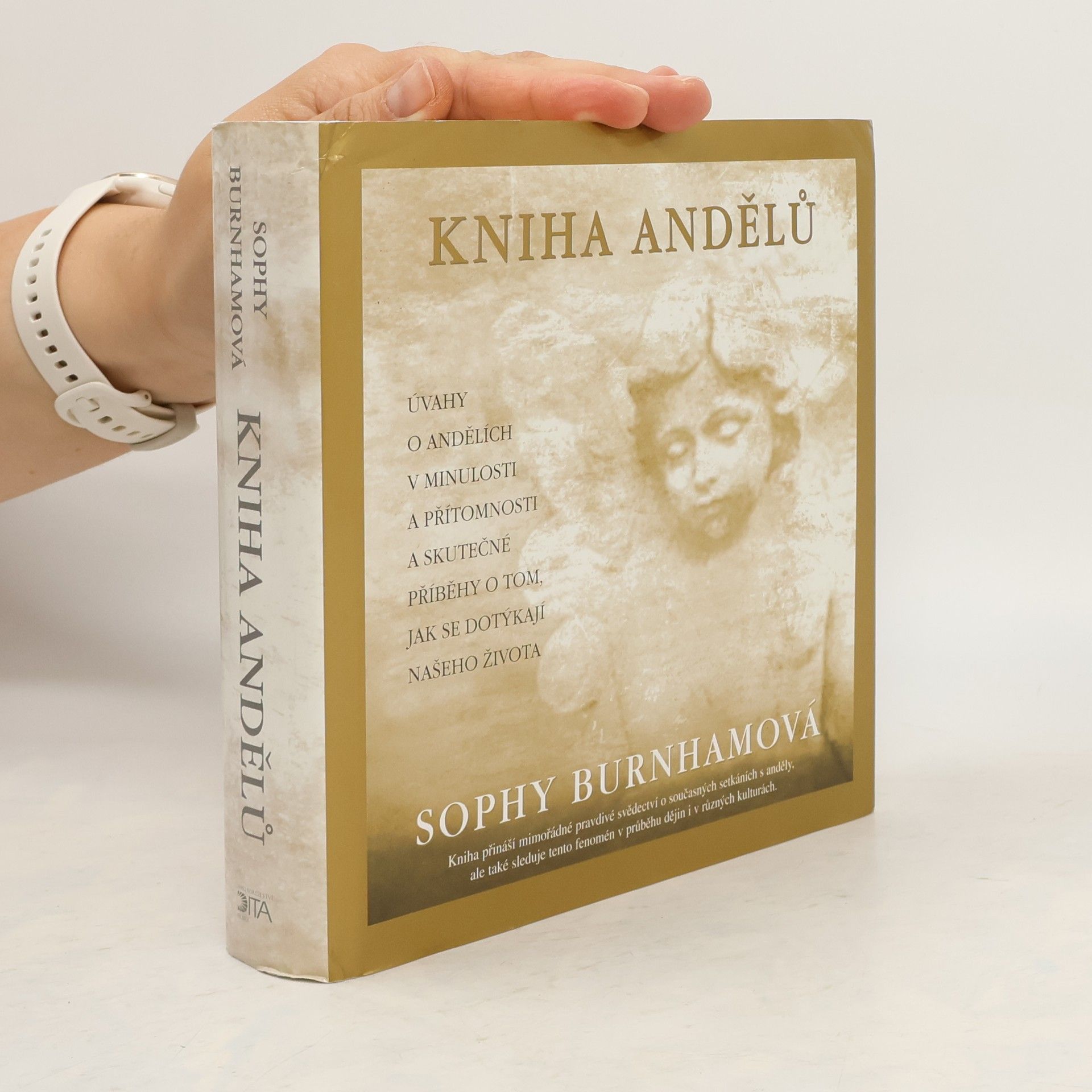 Sophy Burnham Kniha andělů : úvahy o andělích v minulosti a přítomnosti a skutečné příběhy o tom, jak se dotýkají našeho života