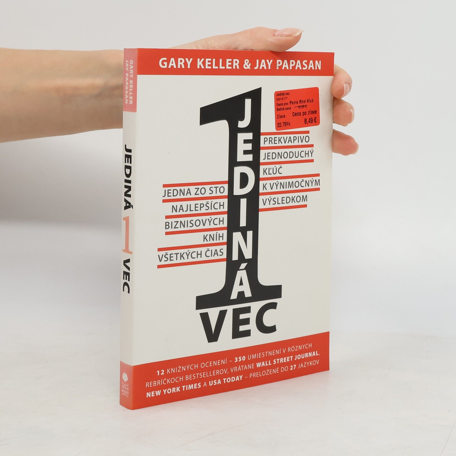 Gary Keller Jediná vec