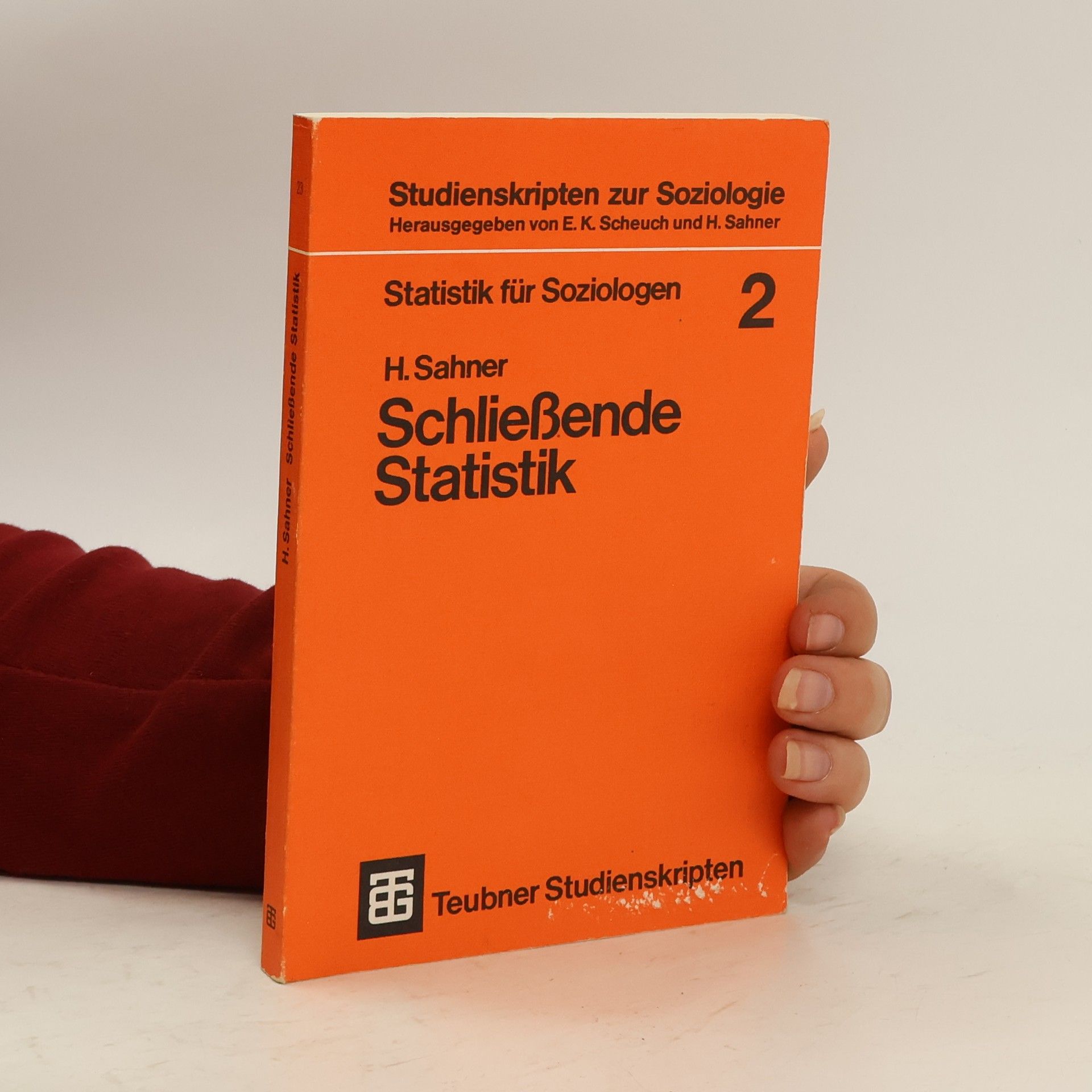 Heinz Sahner Statistik für Soziologen