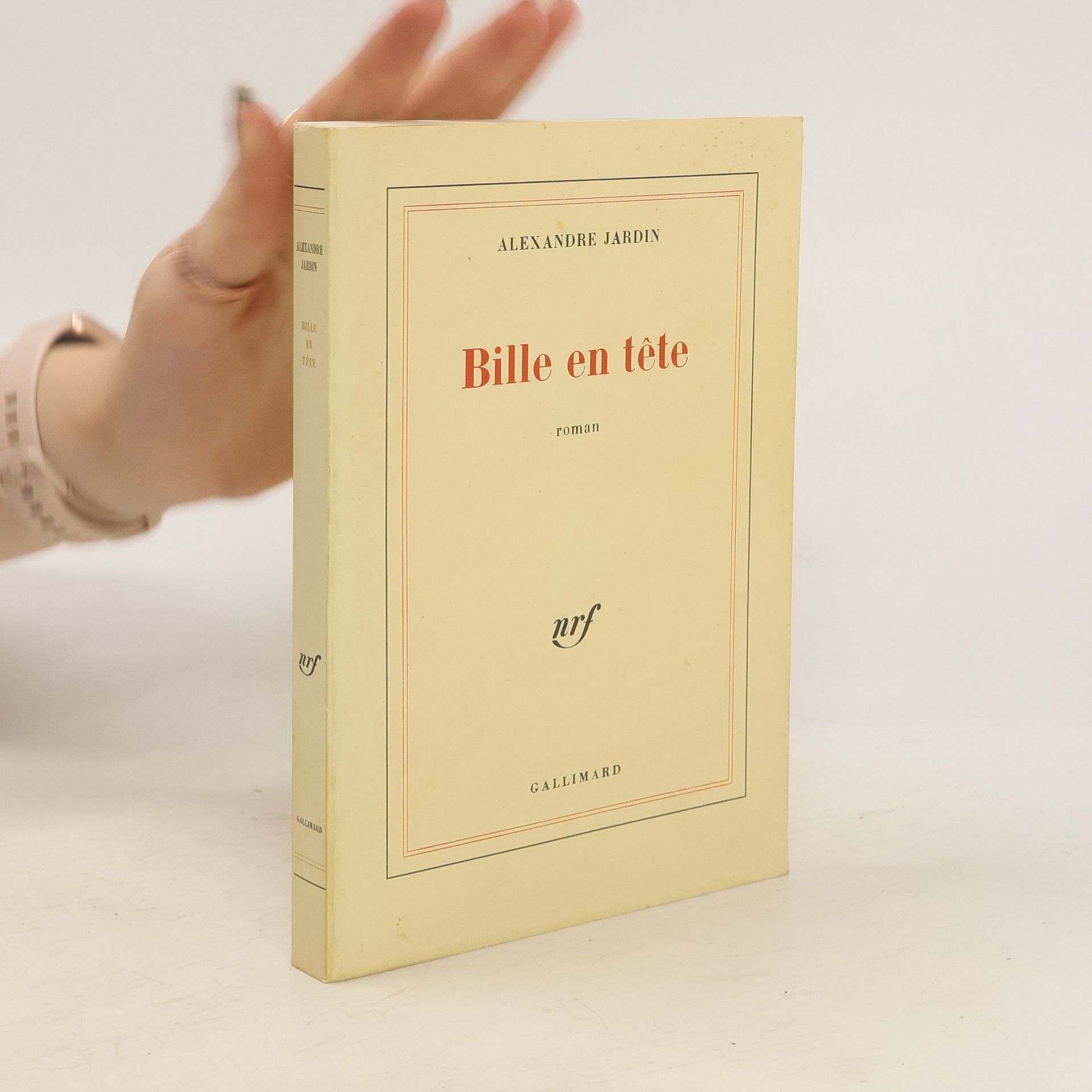 Alexandre Jardin Bille en tête