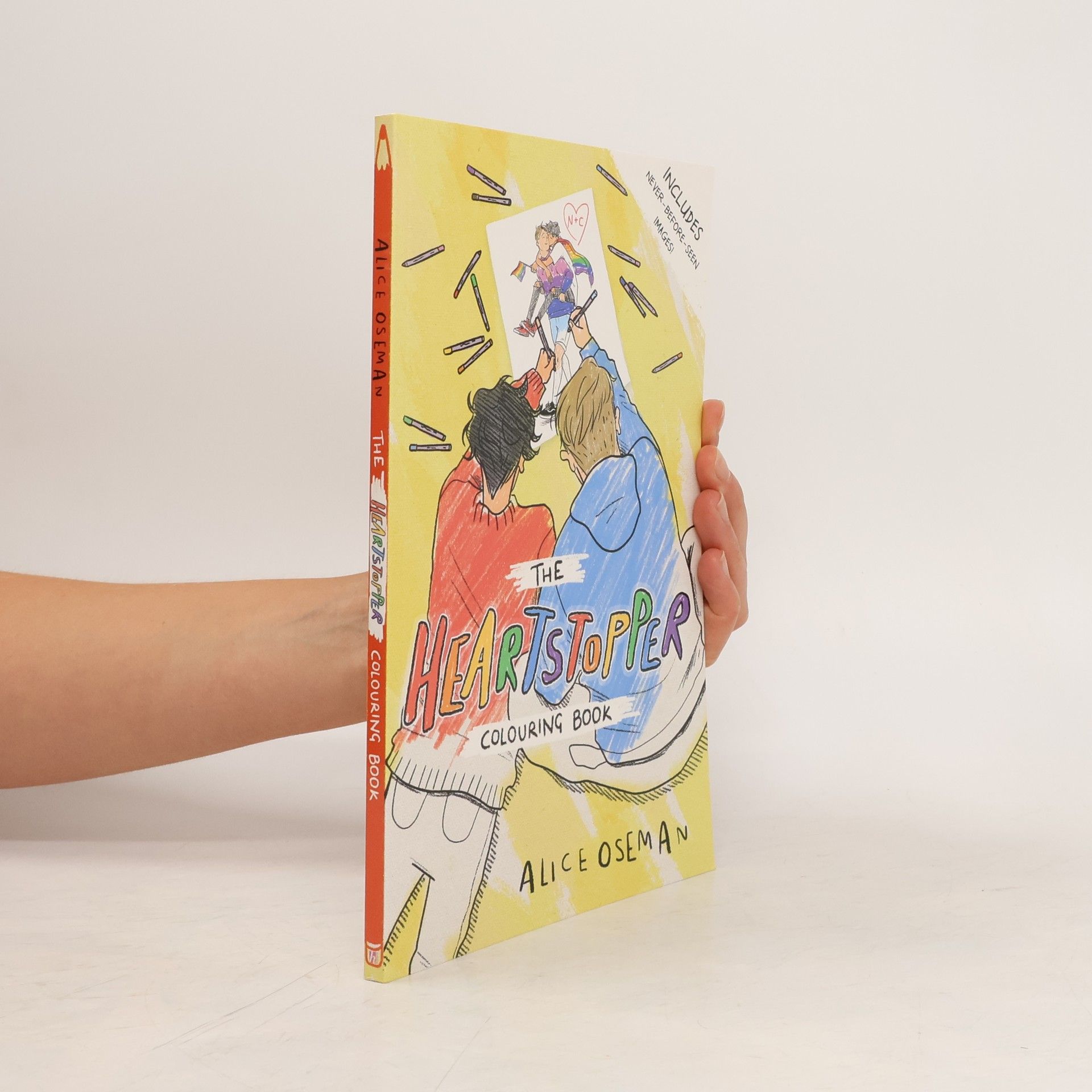Alice Oseman The Heartstopper Colouring Book