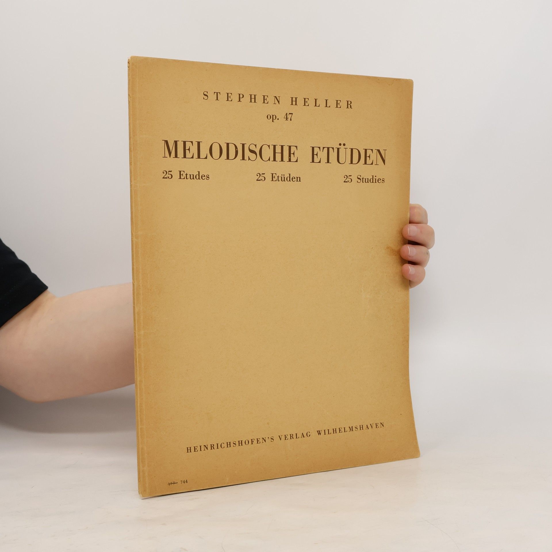 Stephen Heller Melodische Etüden