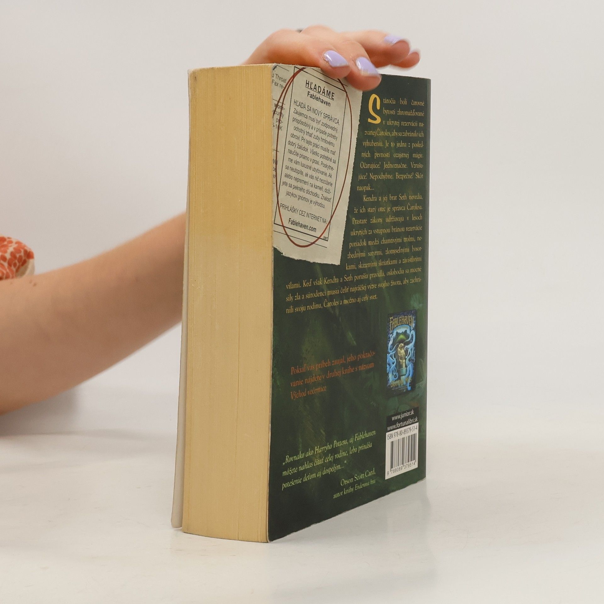Brandon Mull Fablehaven 1. Čaroles