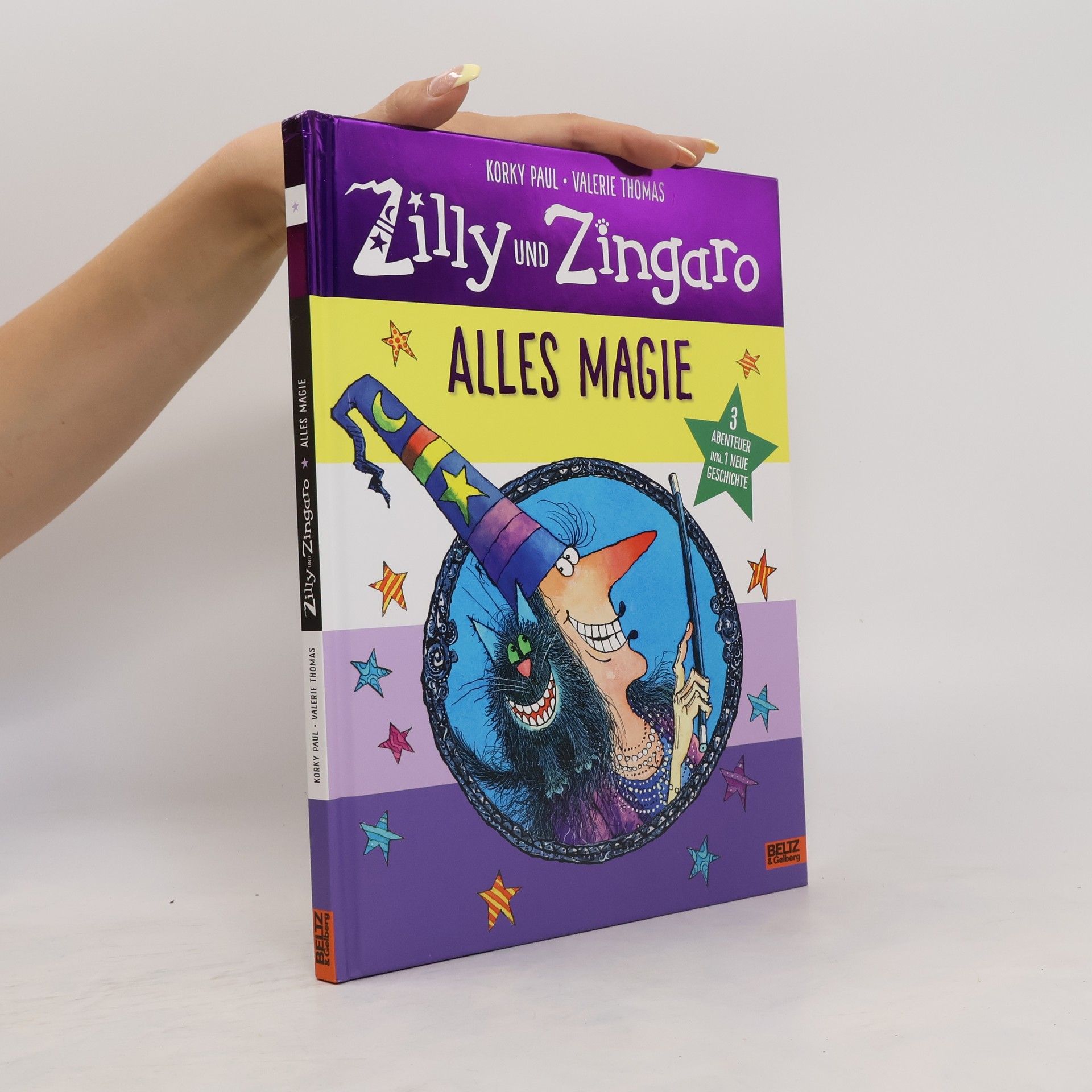 Korky Paul Zilly und Zingaro. Alles Magie