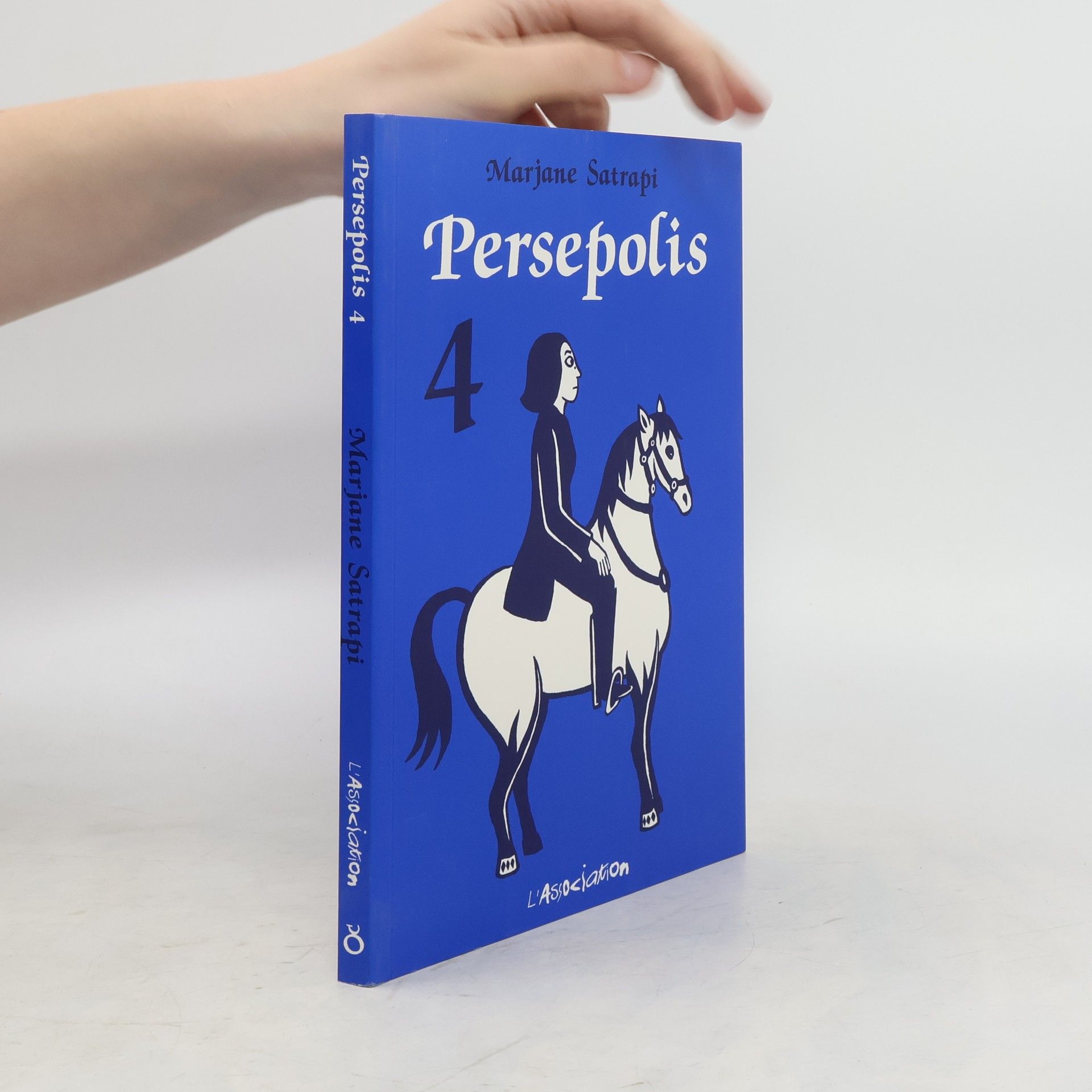 Marjane Satrapi Persepolis, französische Ausgabe. Bd.4