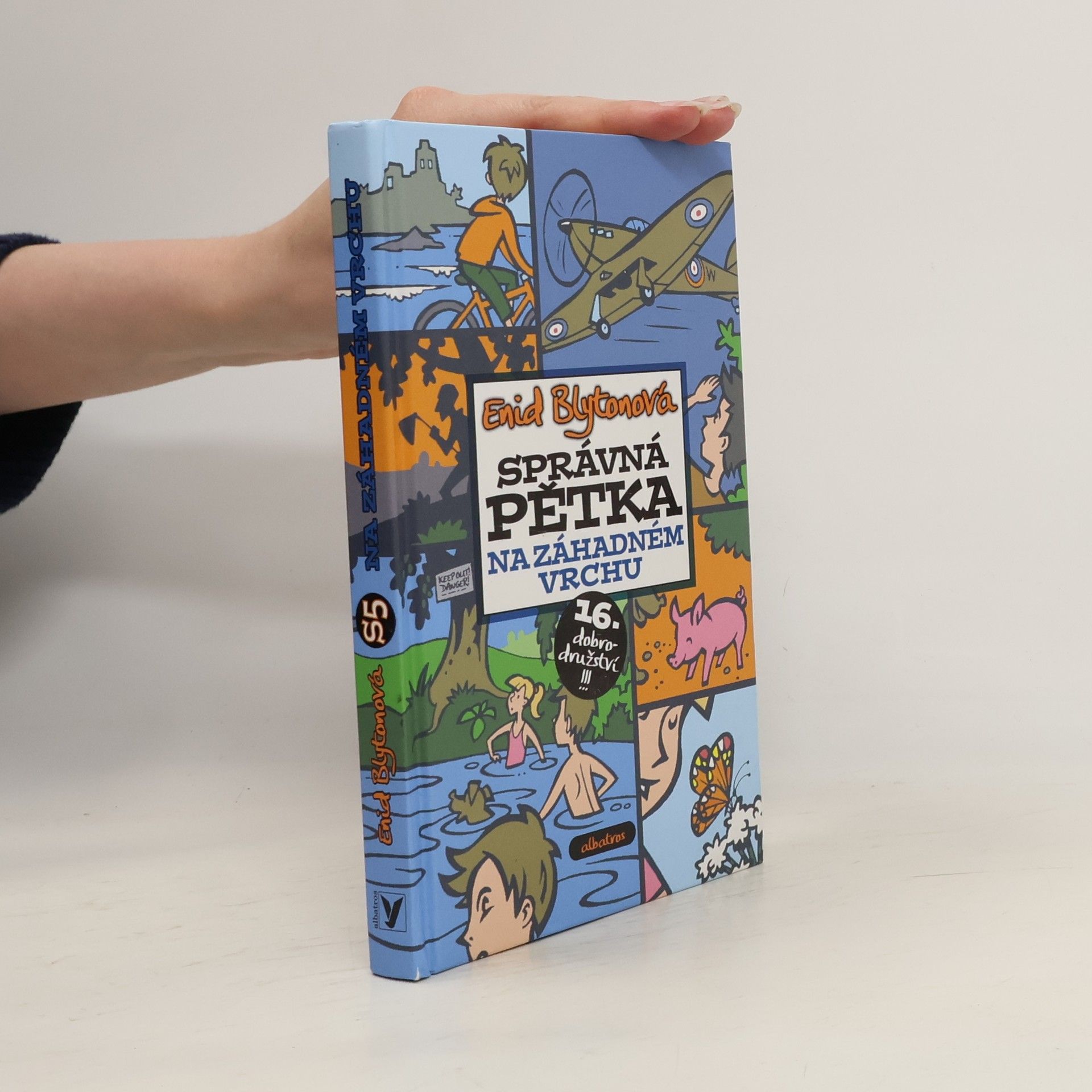 Enid Blyton Správná pětka. Na záhadném vrchu