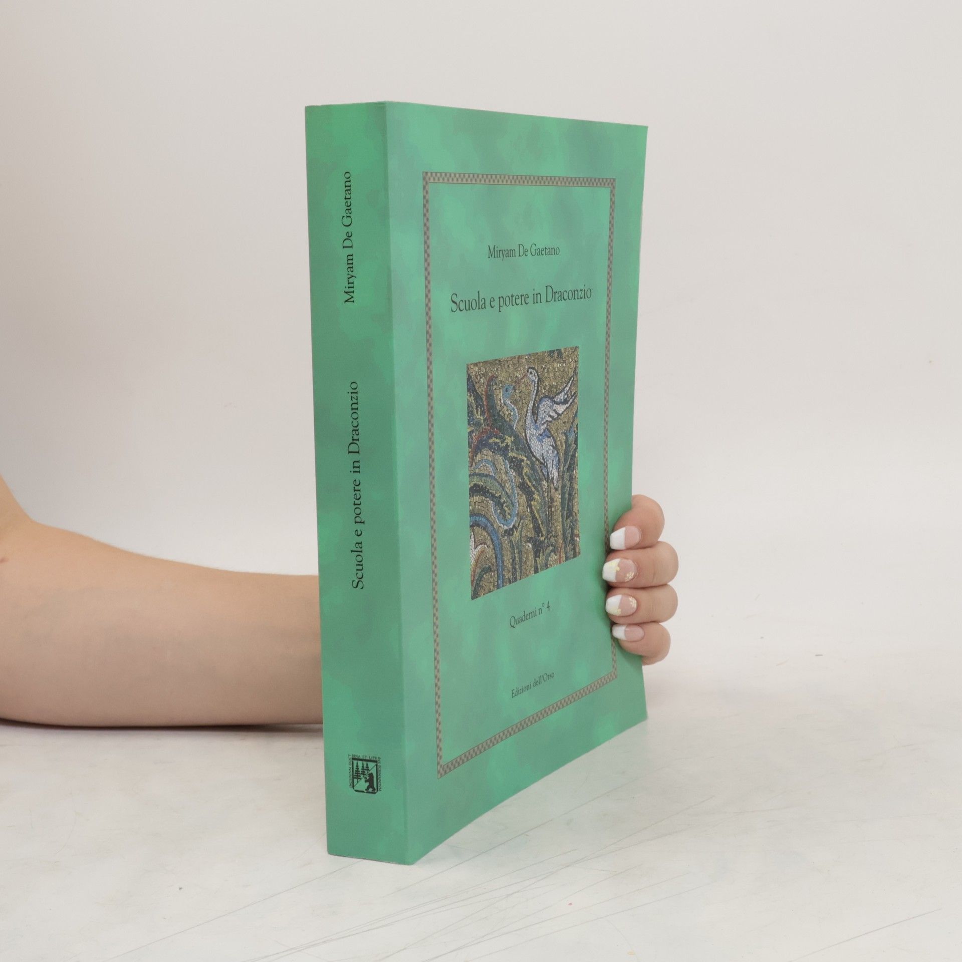 Miryam De Gaetano Scuola e potere in Draconzio