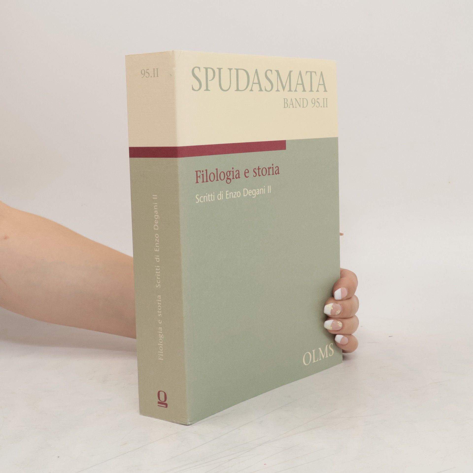Enzo Degani Filologia e storia