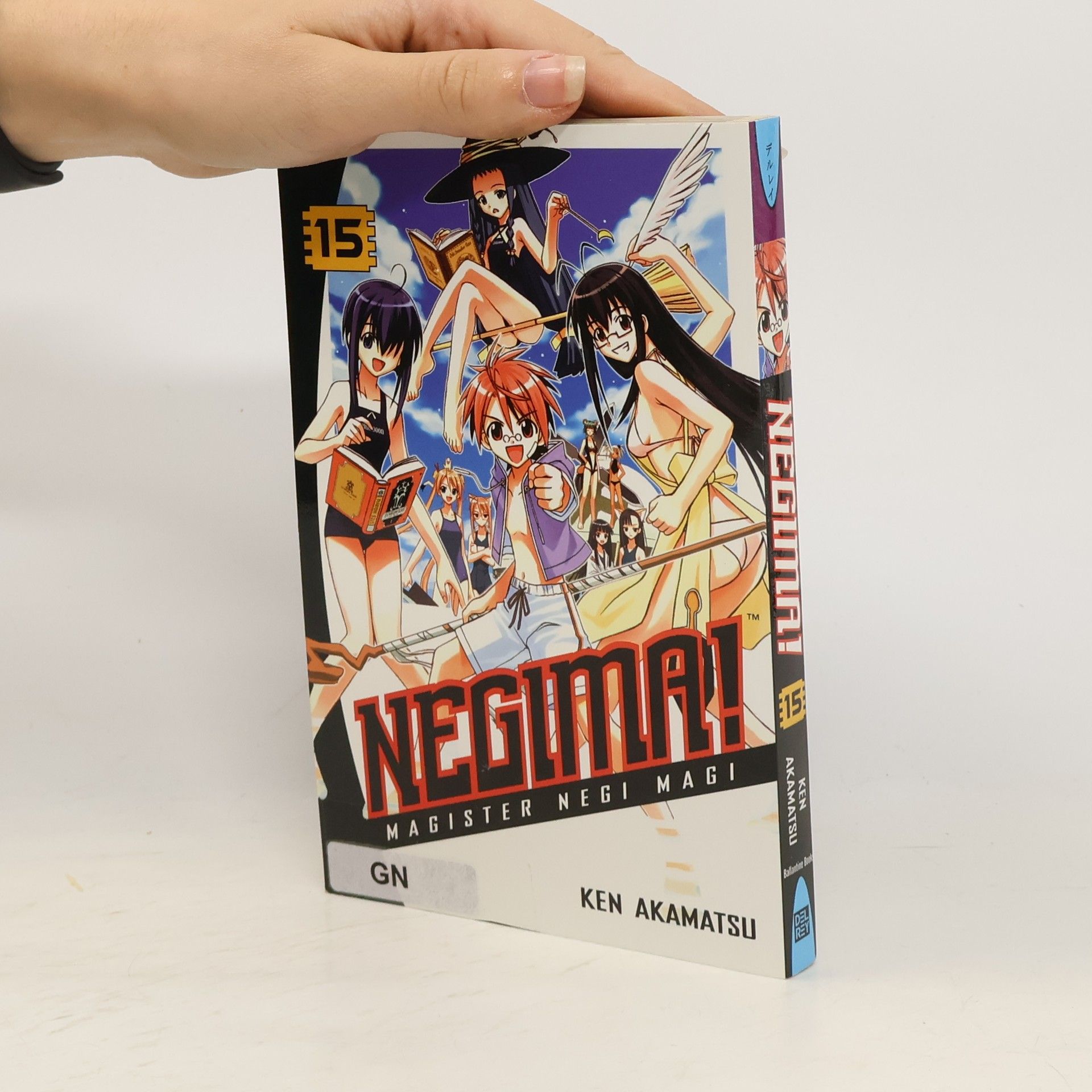 Ken Akamatsu Negima 15
