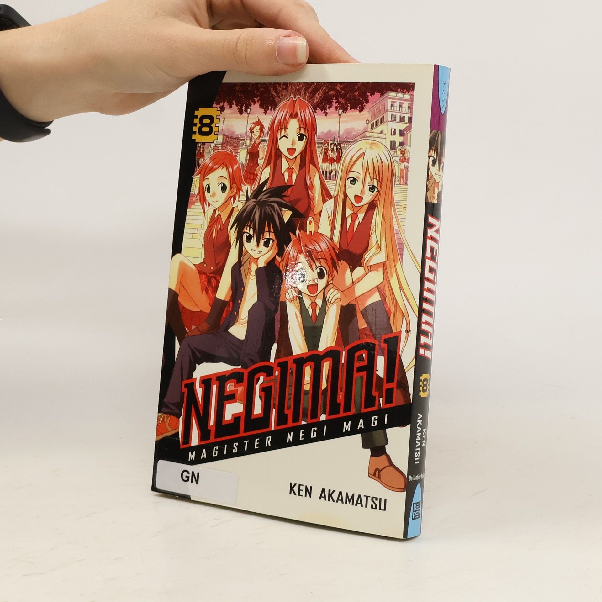 Ken Akamatsu Negima! 8
