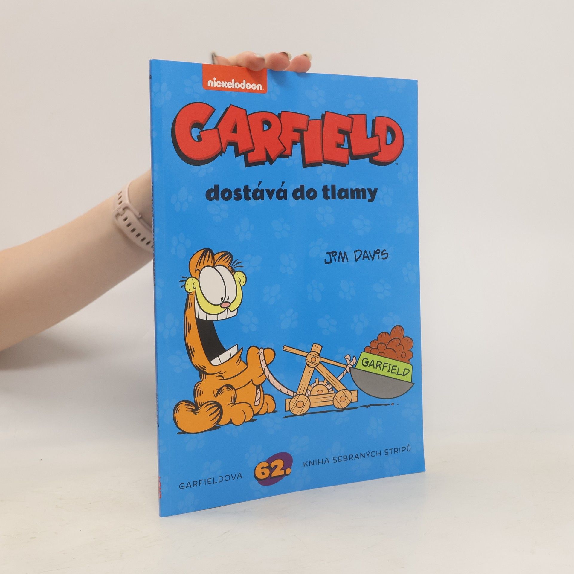 Jim Davis Garfield Garfield dostává do tlamy (č. 62)