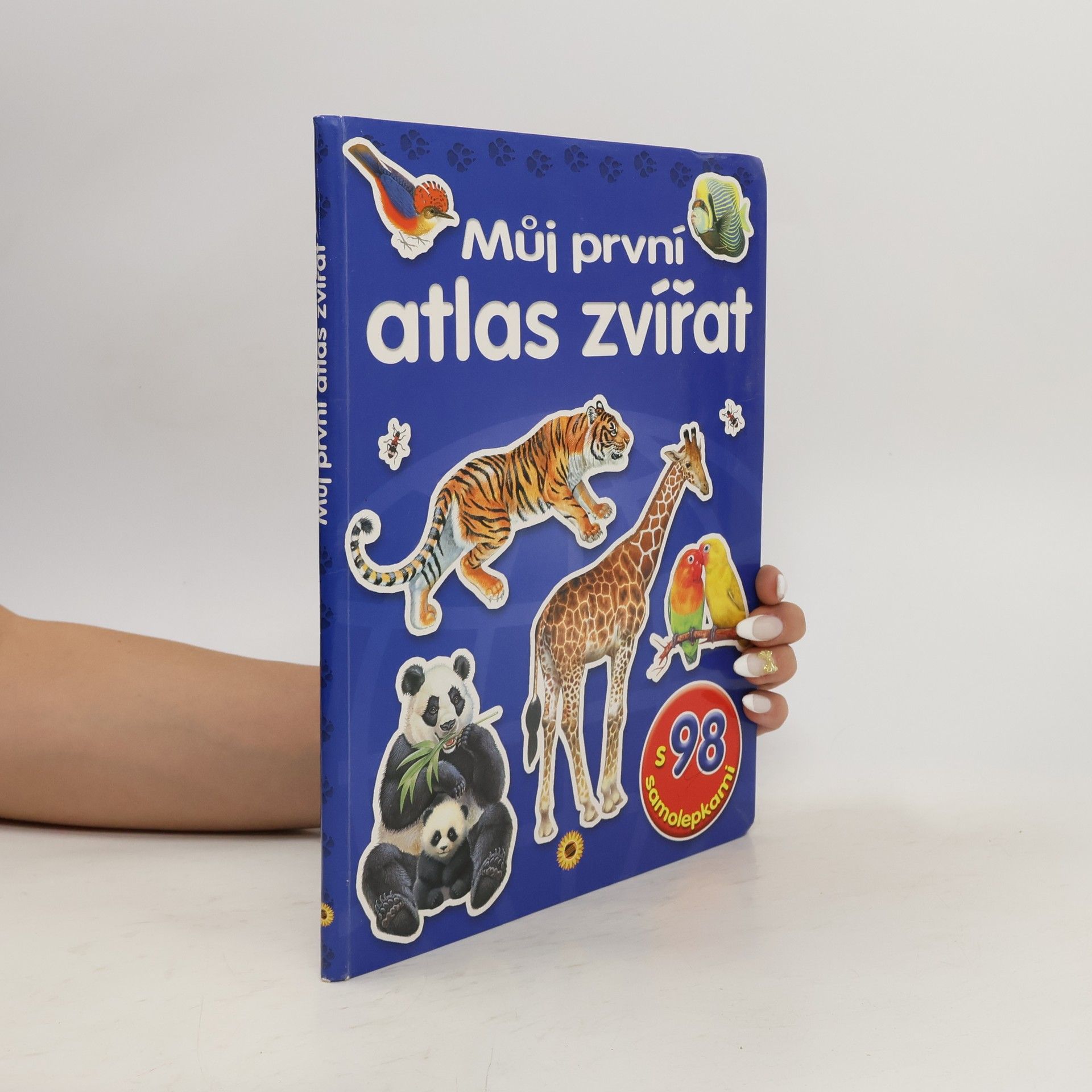 Kateřina Brouk Můj první atlas zvířat se samolepkami