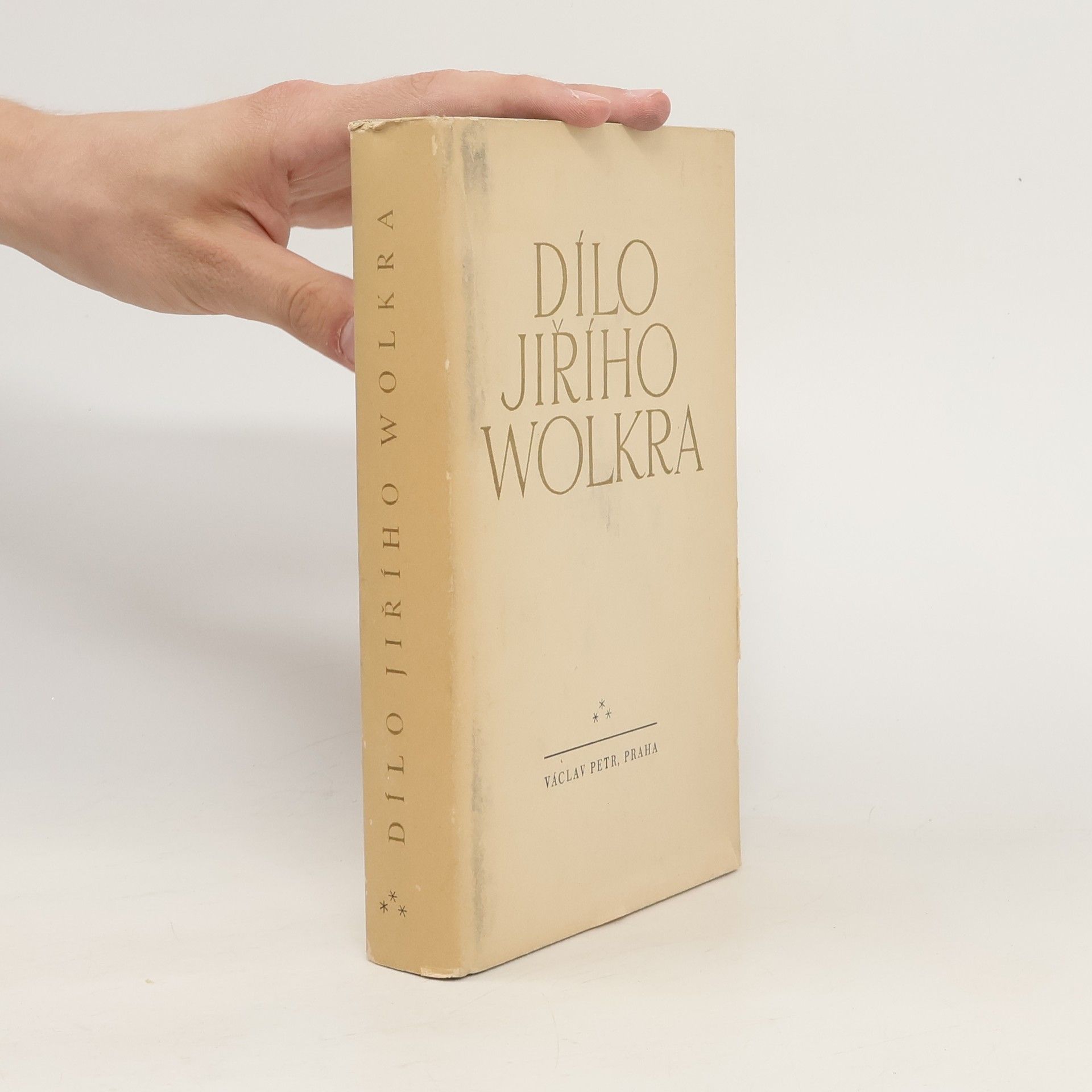 Jiří Wolker Dílo Jiřího Wolkra III.