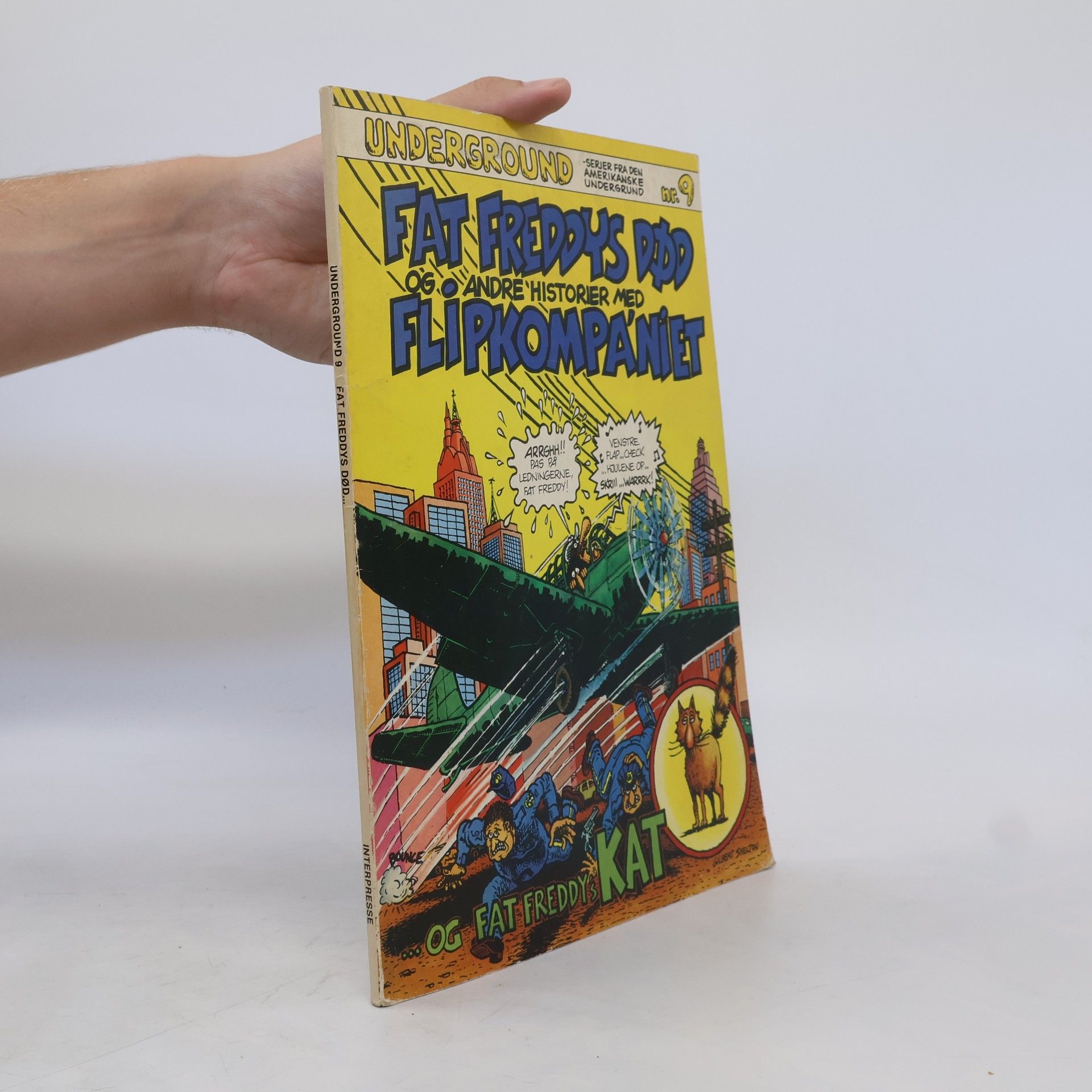 Gilbert Shelton Fat Freddy's død og andre historier om Flipkompa'niet