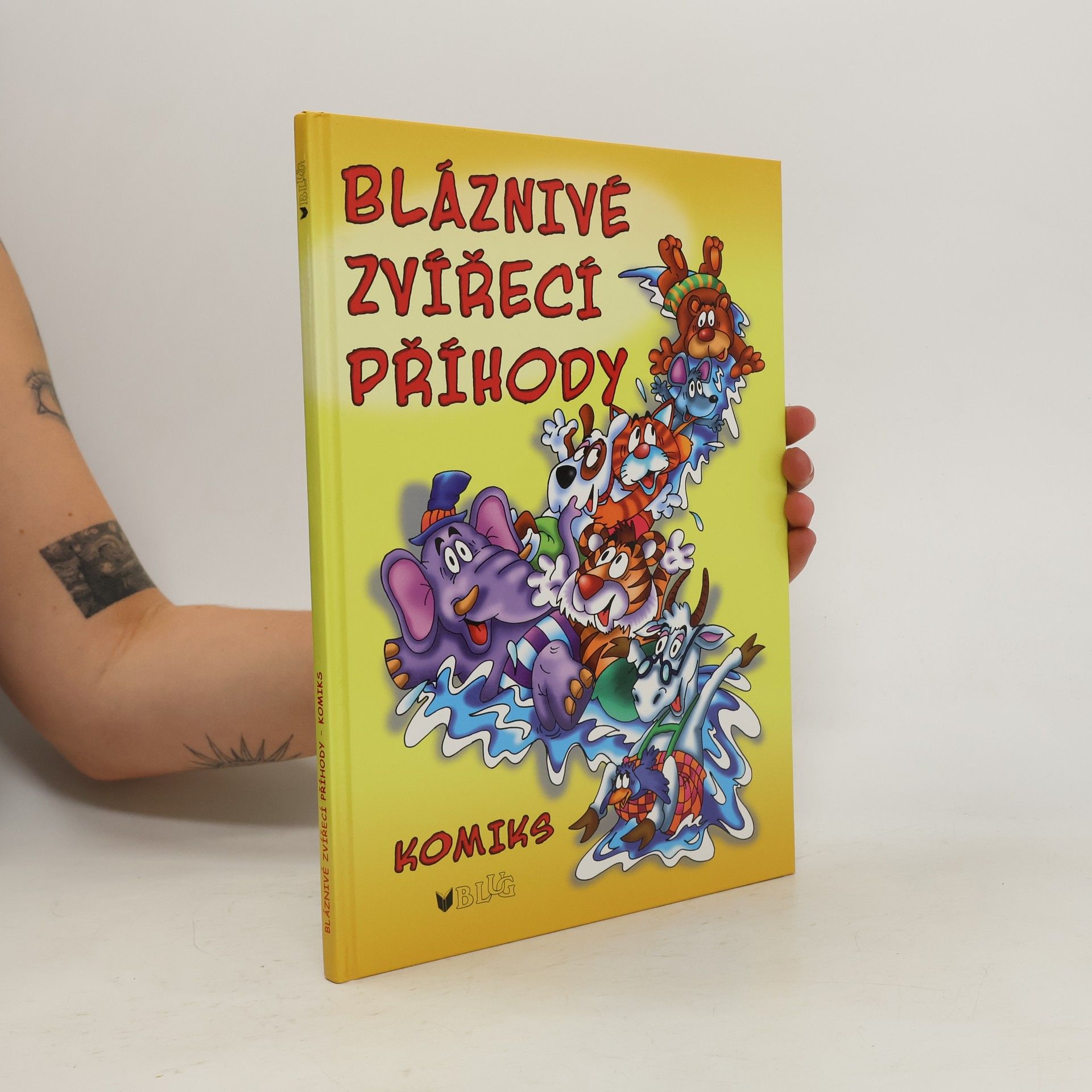 Josef Quis Bláznivé zvířecí příhody. Komiks