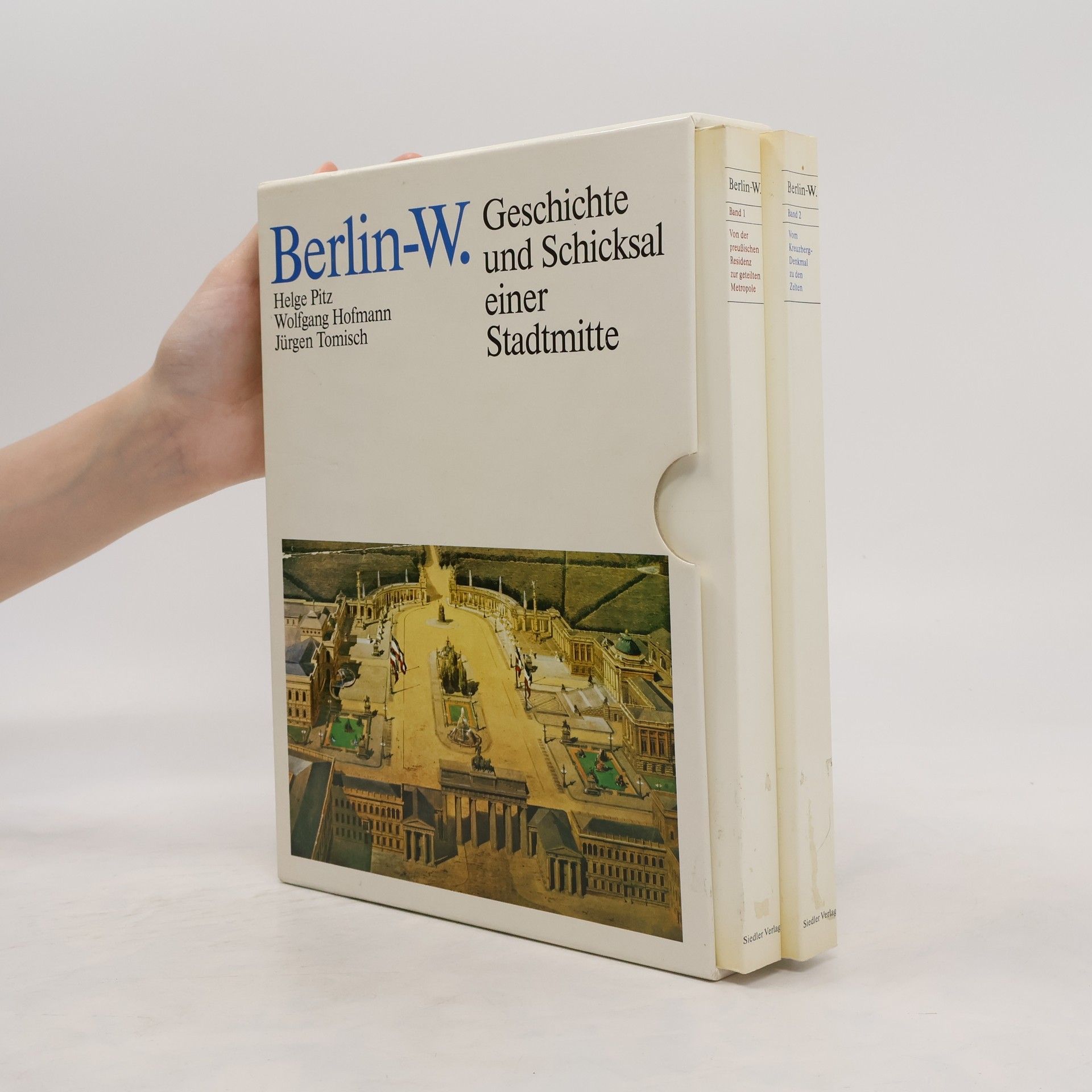 Helge Pitz Berlin-W. Geschichte und Schicksal einer Stadtmitte 1-2