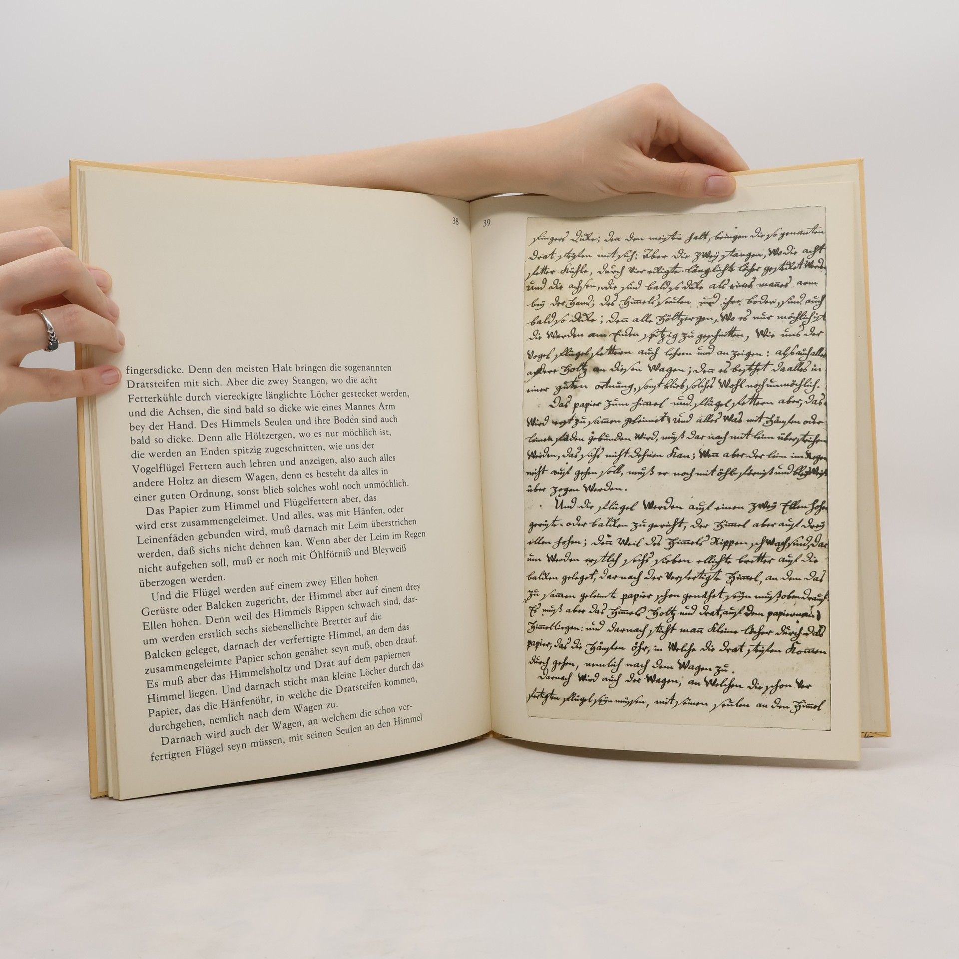 Autorenkollektiv Die Flugzeughandschrift des Melchior Bauer von 1765