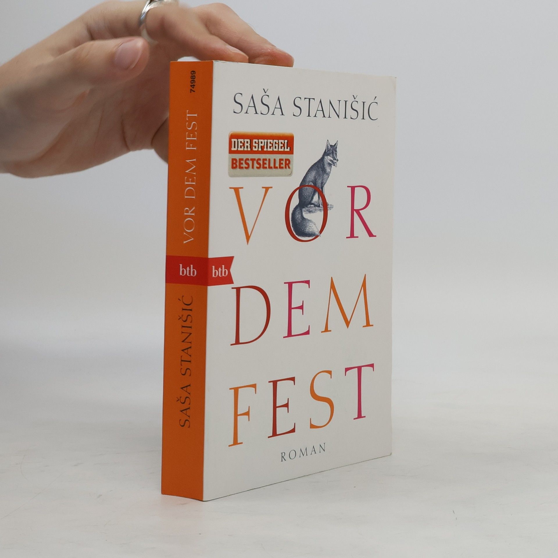 Saša Stanišič Vor dem Fest