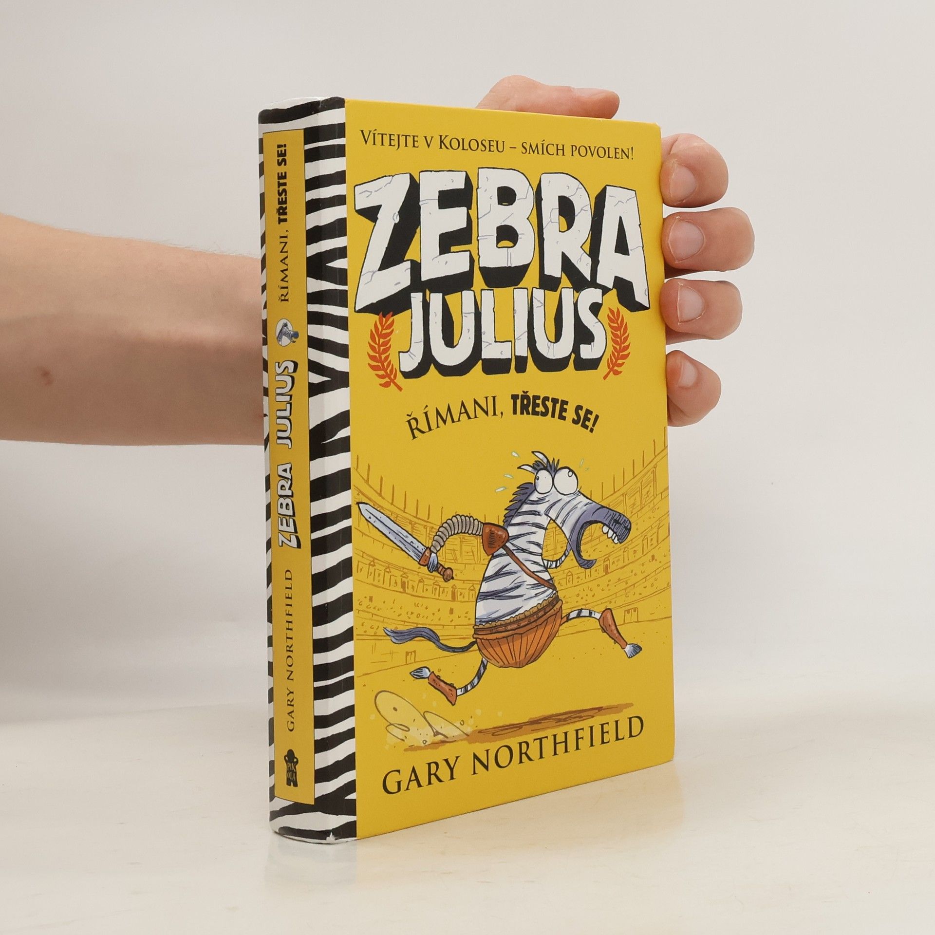 Gary Northfield Zebra Julius. Římani, třeste se!