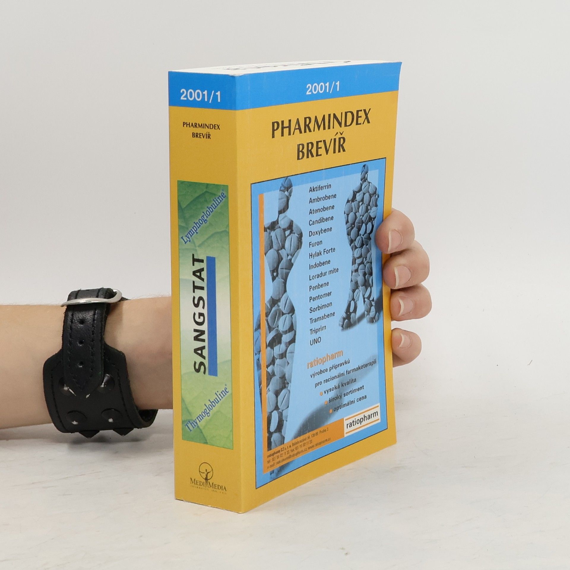 Jan Švihovec Pharmindex Brevíř. Rok 2001. Číslo 1