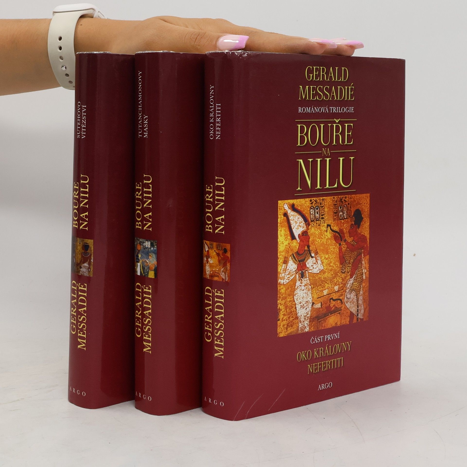 Gerald Messadié Bouře na Nilu I.-III. díl (celý komplet)