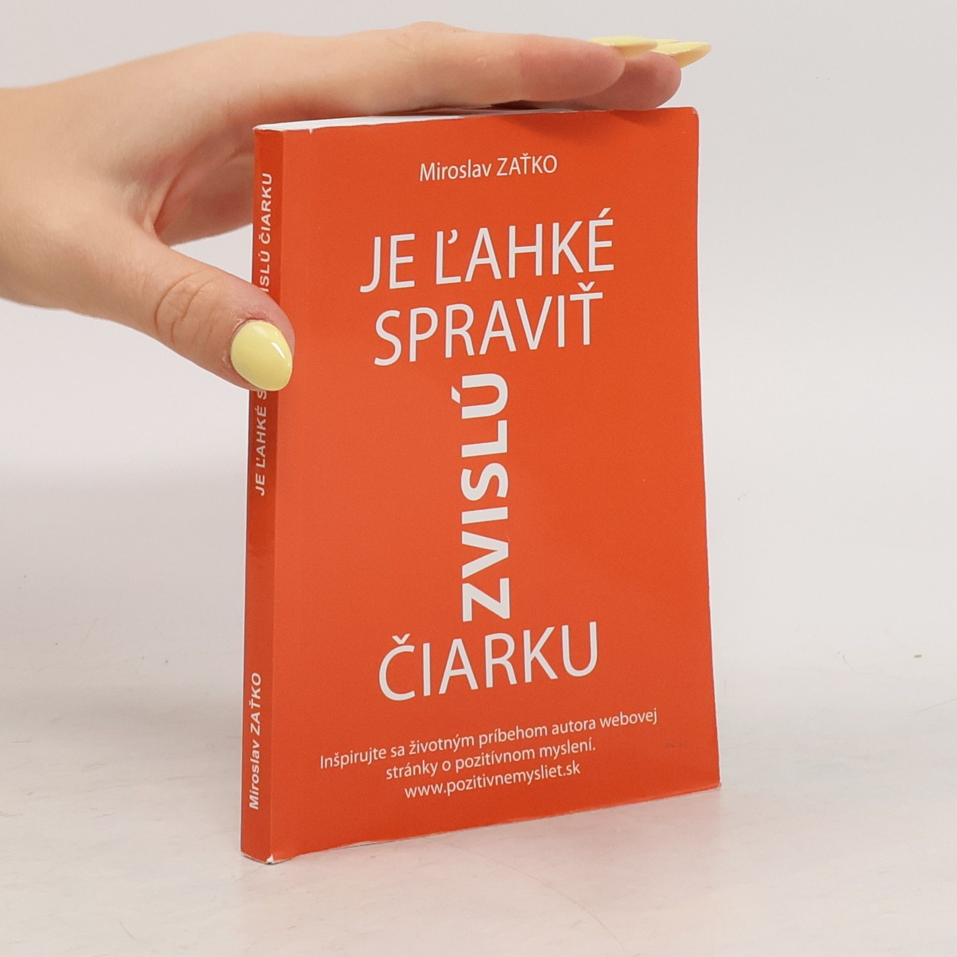 Miroslav Zaťko Je ľahké spraviť zvislú čiarku