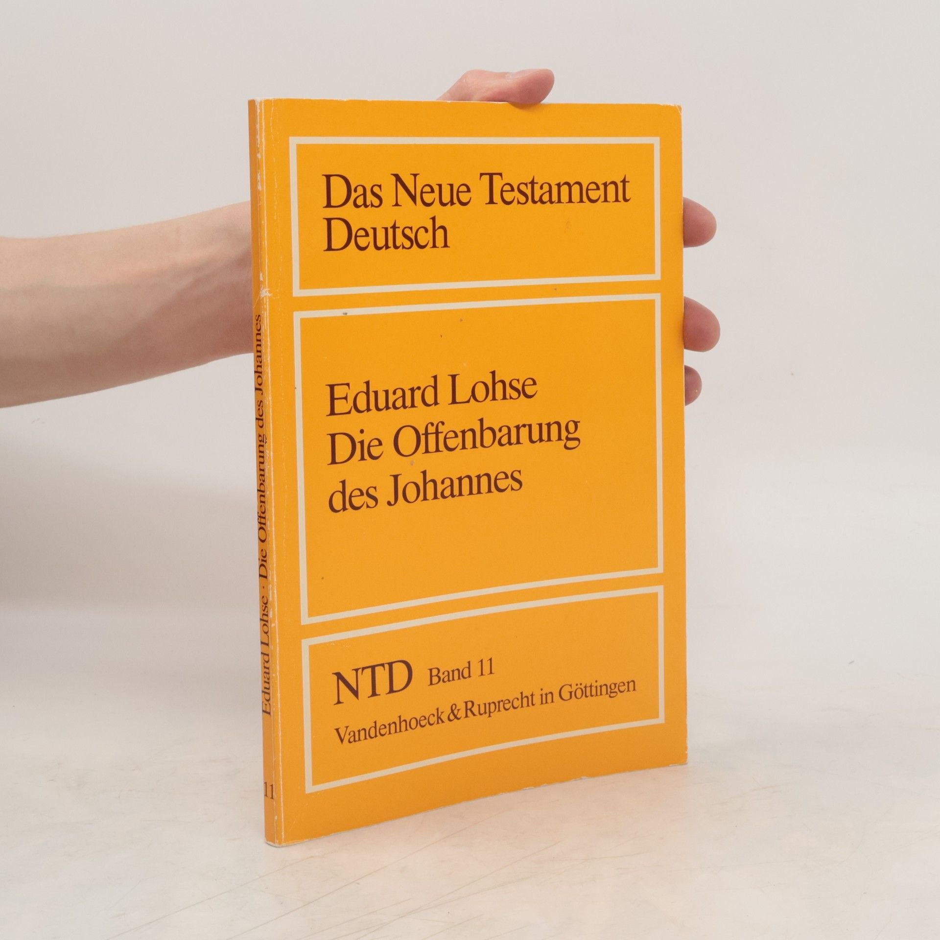 Eduard Lohse Die Offenbarung des Johannes