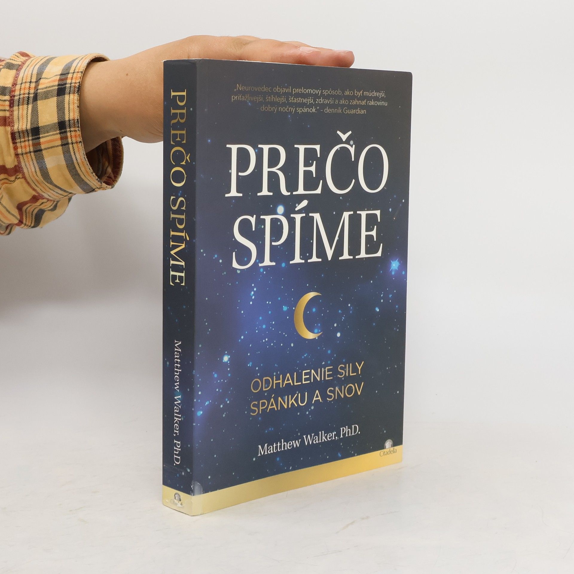 Matthew Walker Prečo spíme