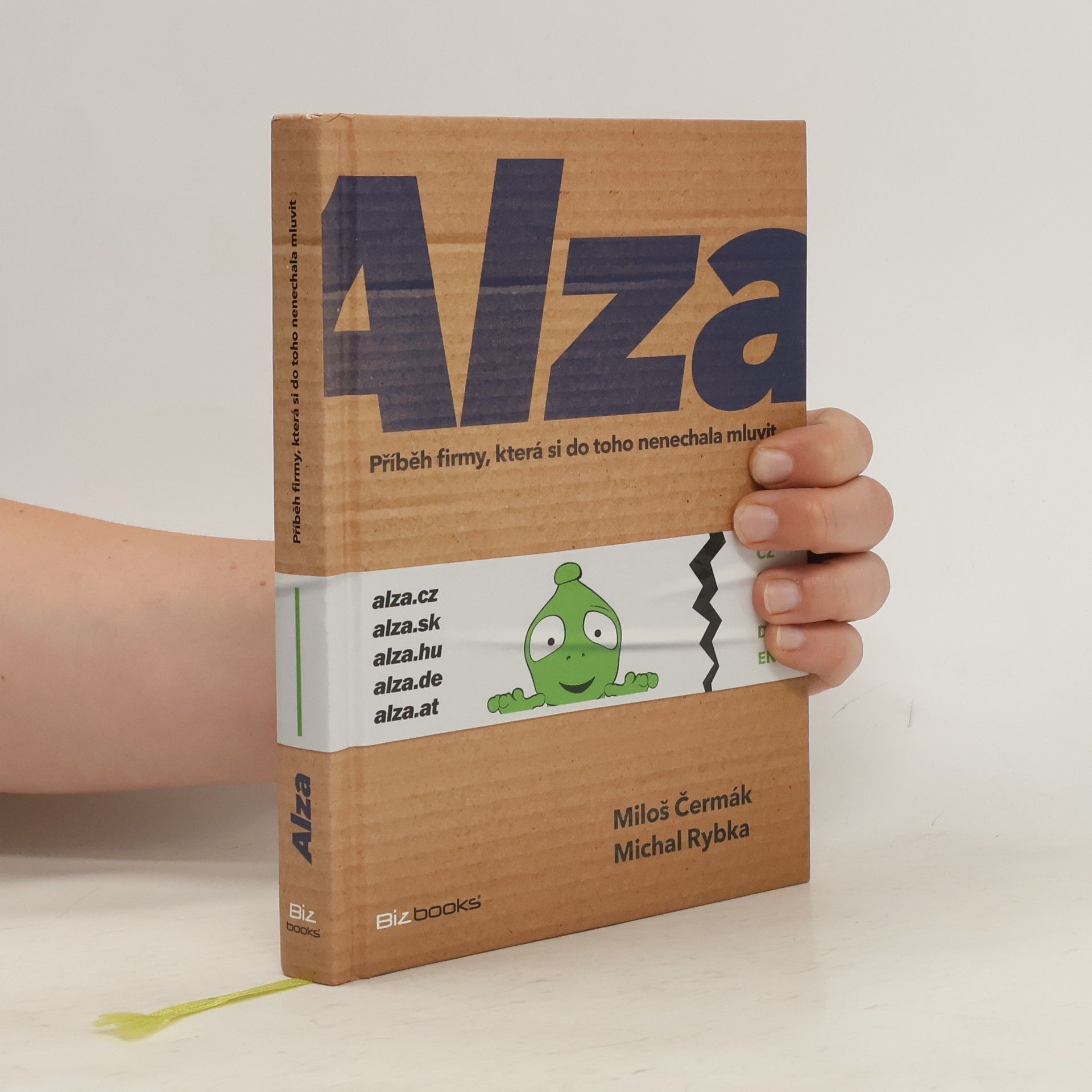 Miloš Čermák Alza. Příběh firmy, která si do toho nenechala mluvit