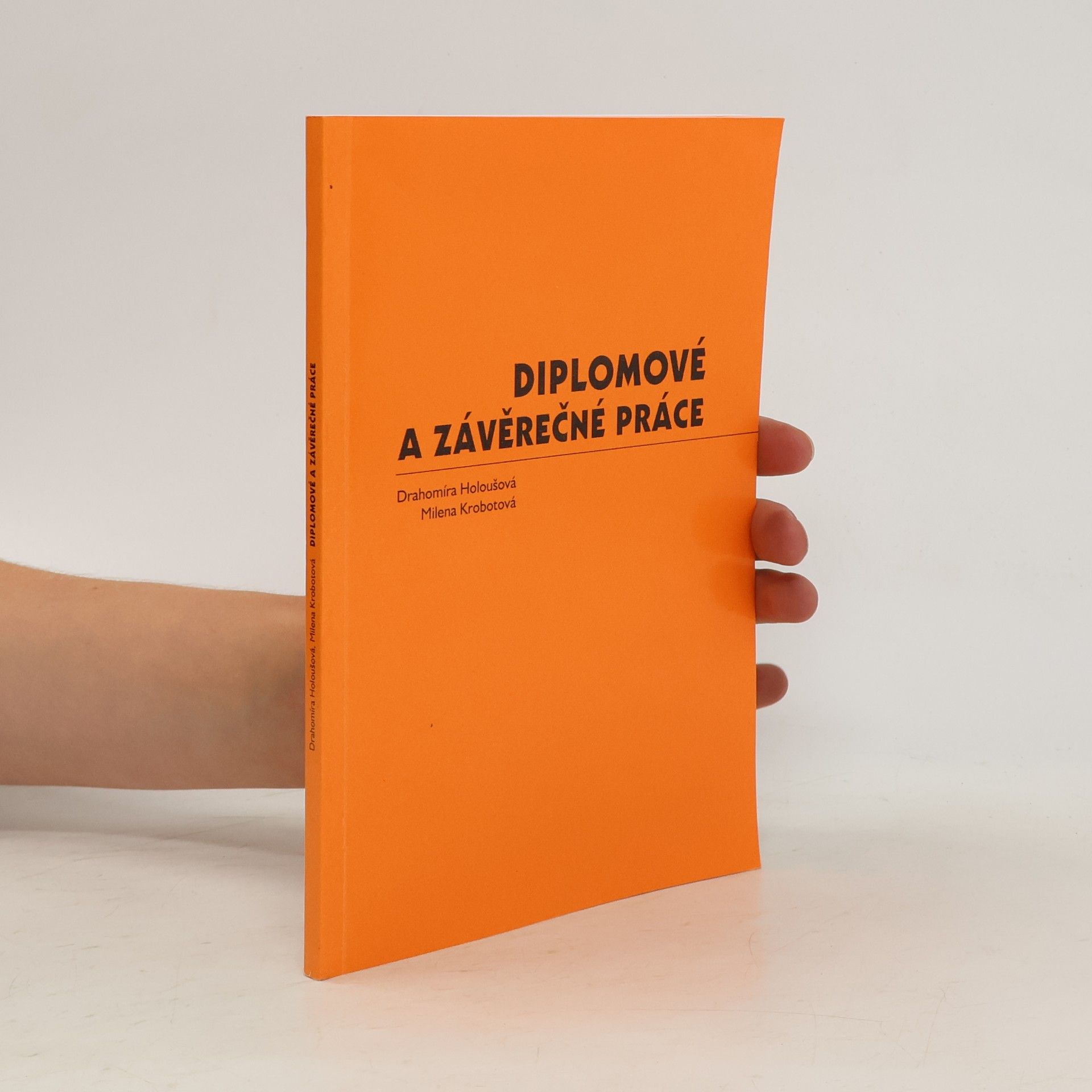 Drahomíra Holoušová Diplomové a závěrečné práce